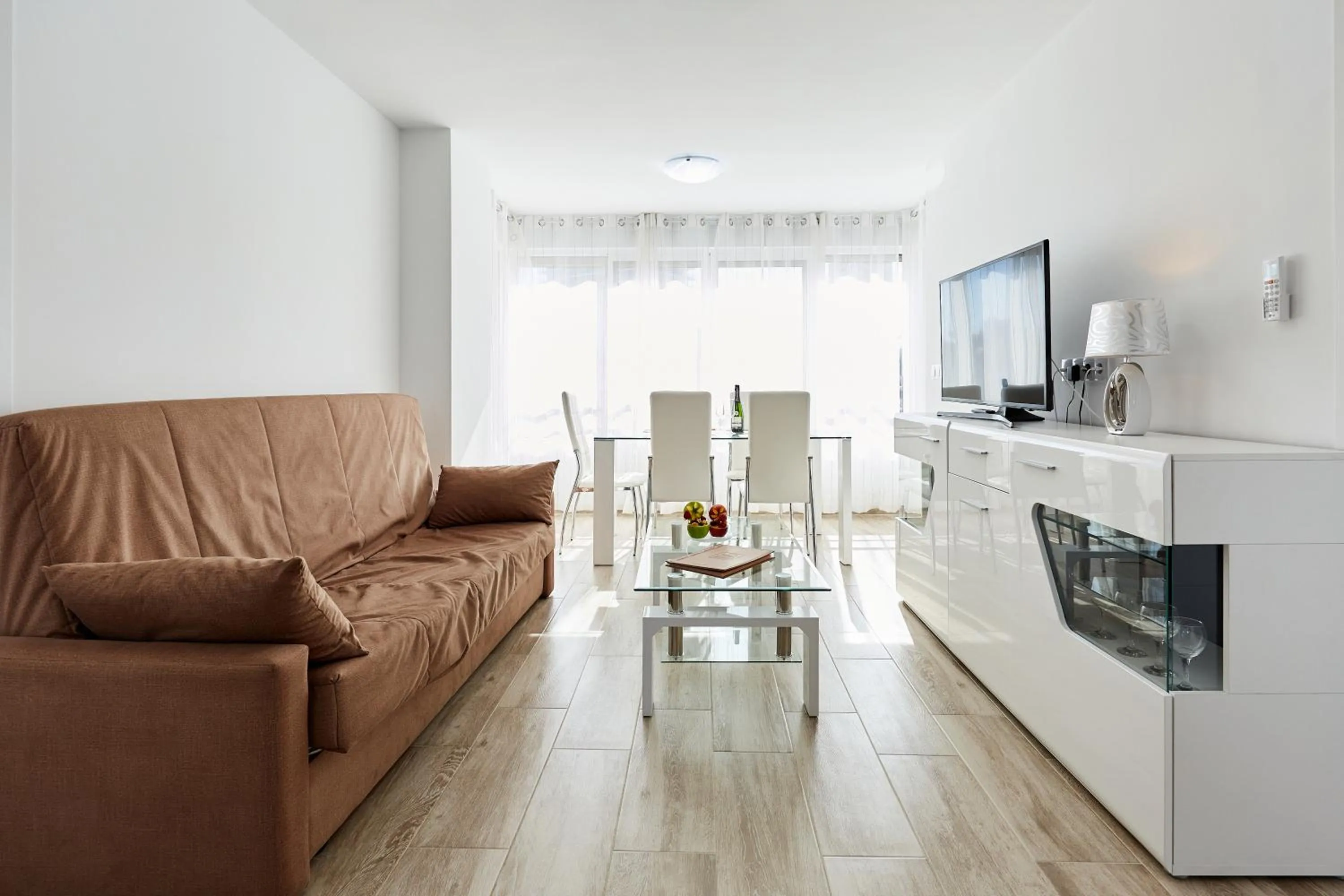 Living room in Sonrisa Apartments