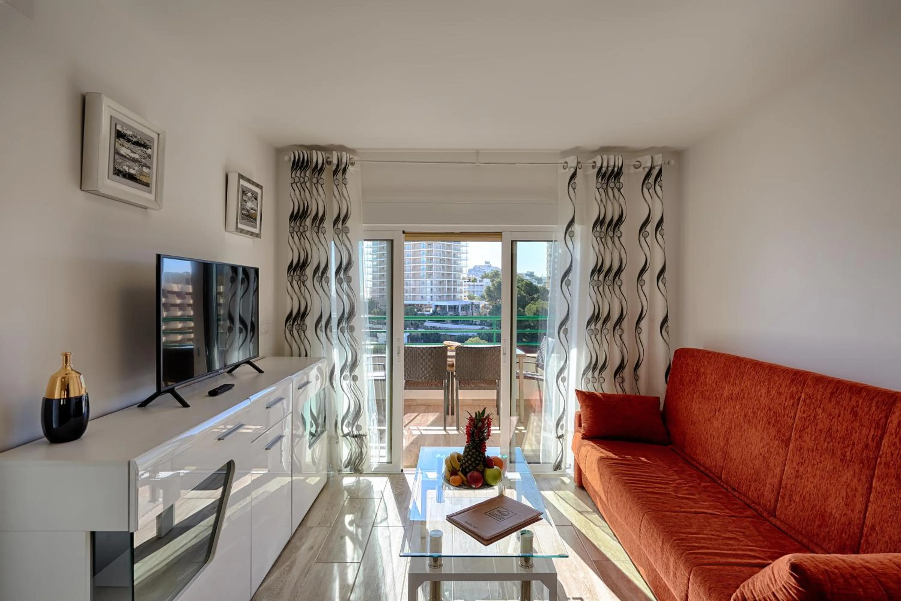 Living room in Sonrisa Apartments