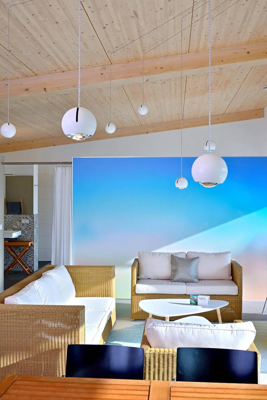 Decorative detail, Bed in LOFT Apartments