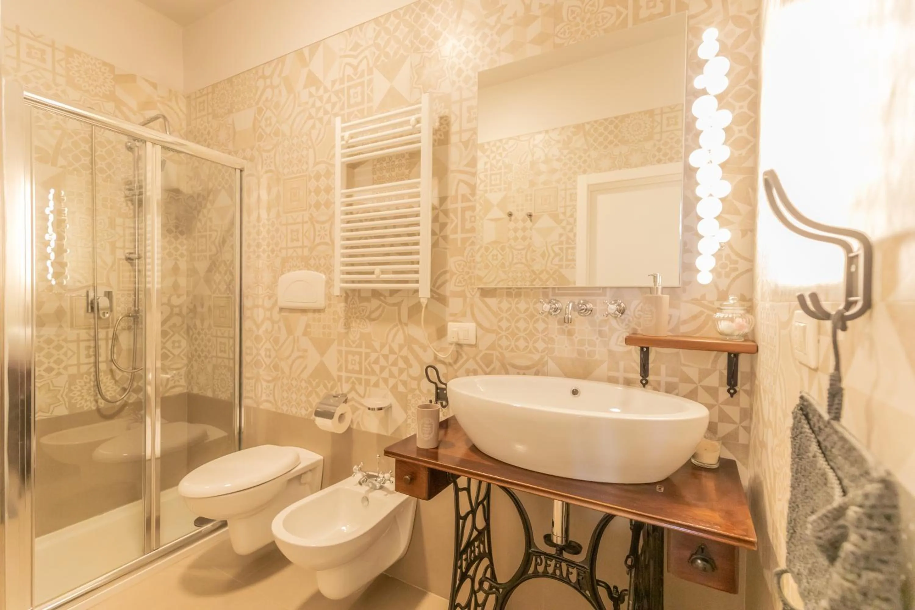 Shower in Casa Romito