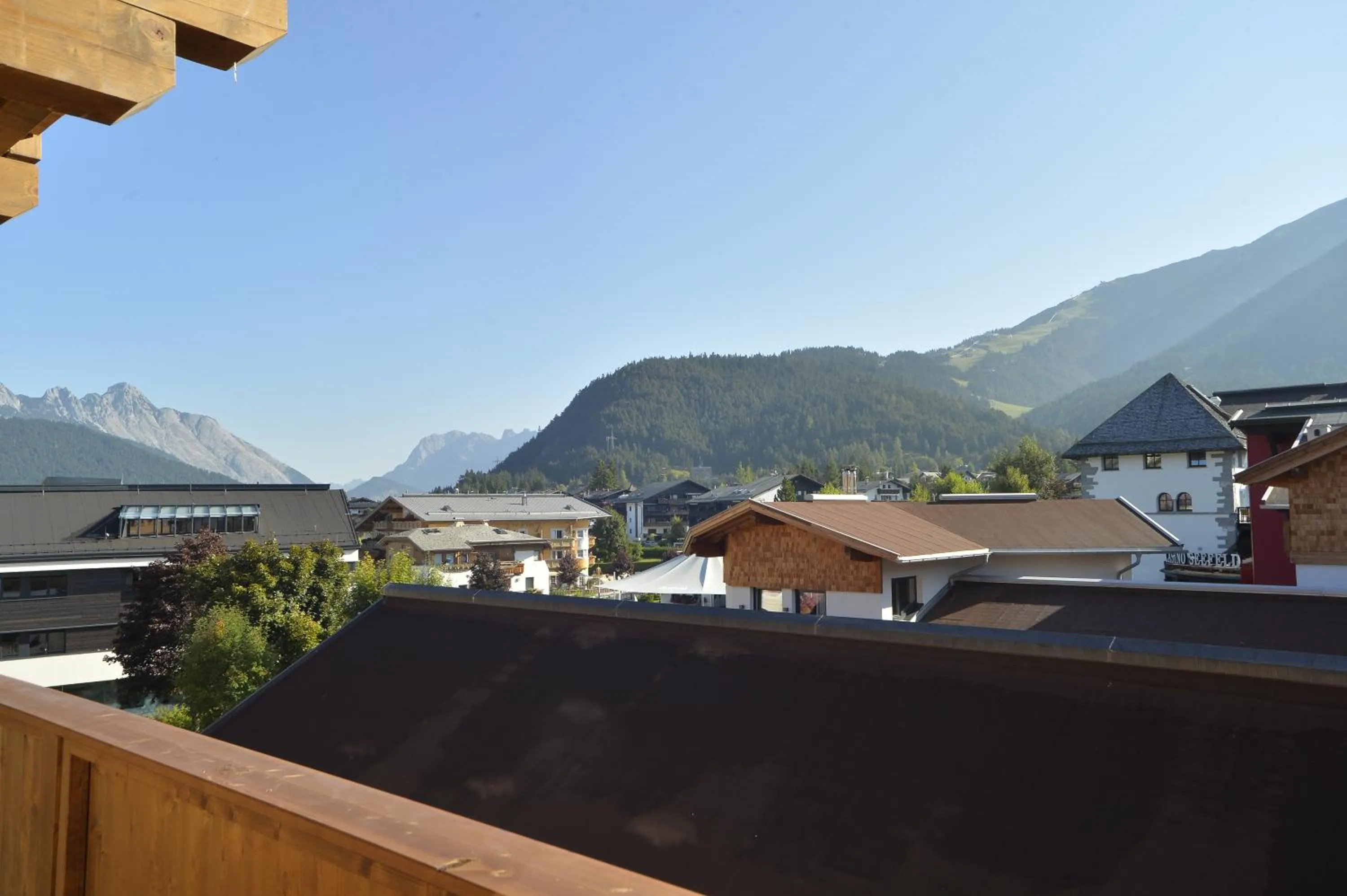 Mountain view in Tiroler Weinstube