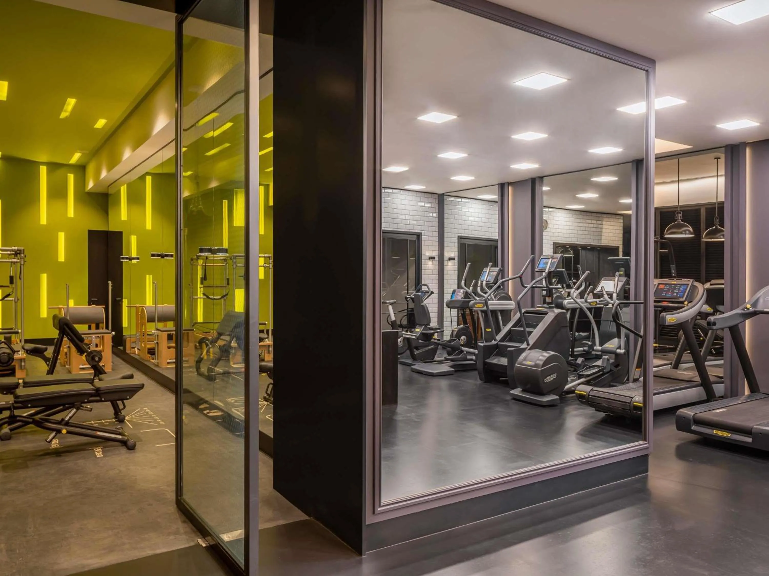 Fitness centre/facilities in Fairmont Quasar Istanbul Hotel