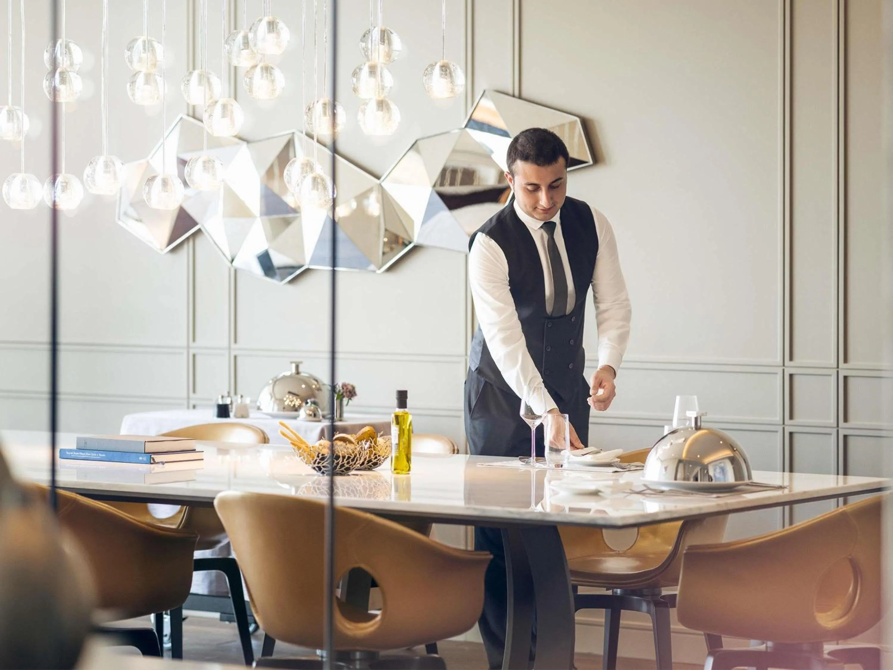 Bedroom in Fairmont Quasar Istanbul Hotel