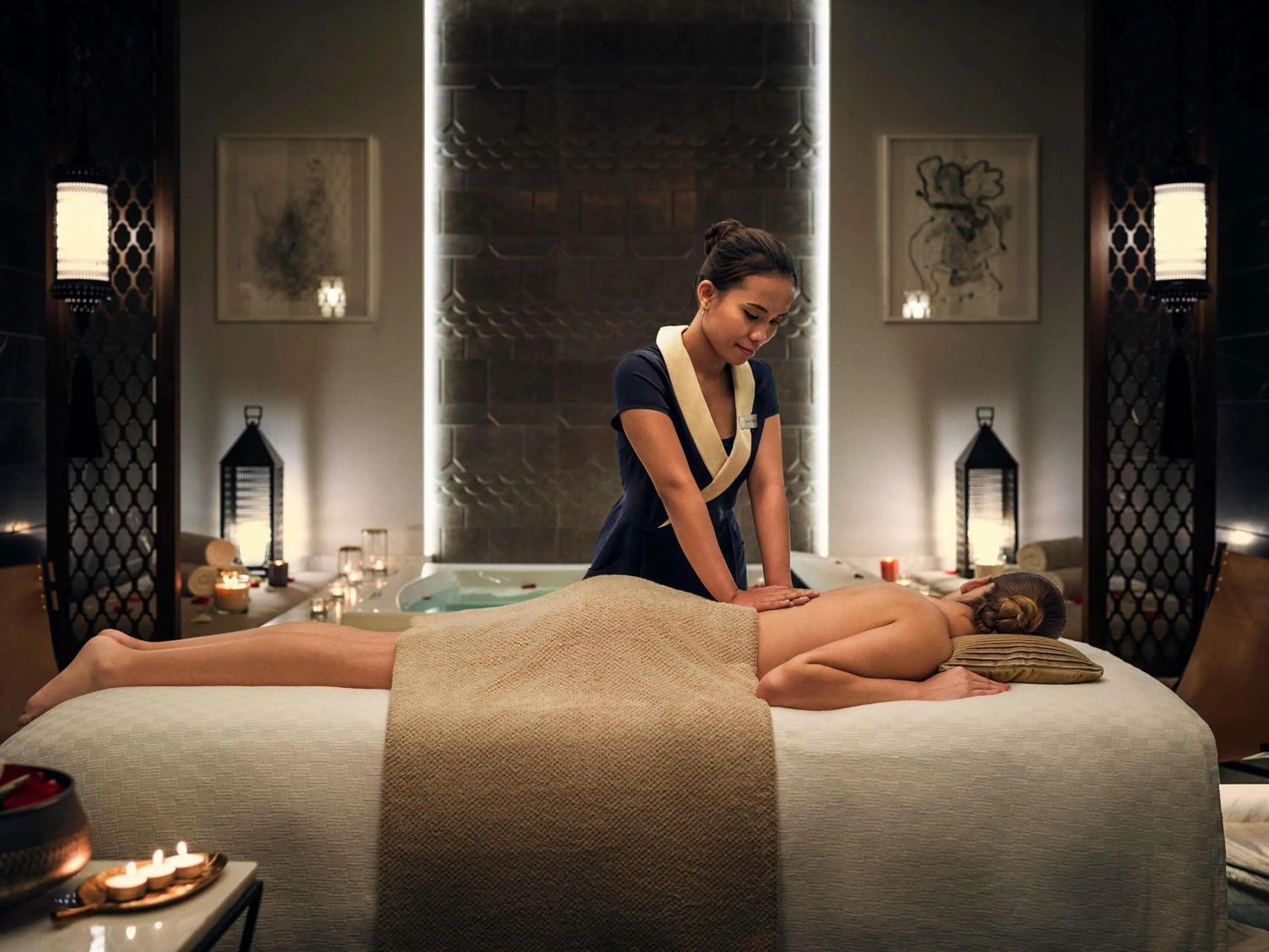 Spa and wellness centre/facilities in Fairmont Quasar Istanbul Hotel