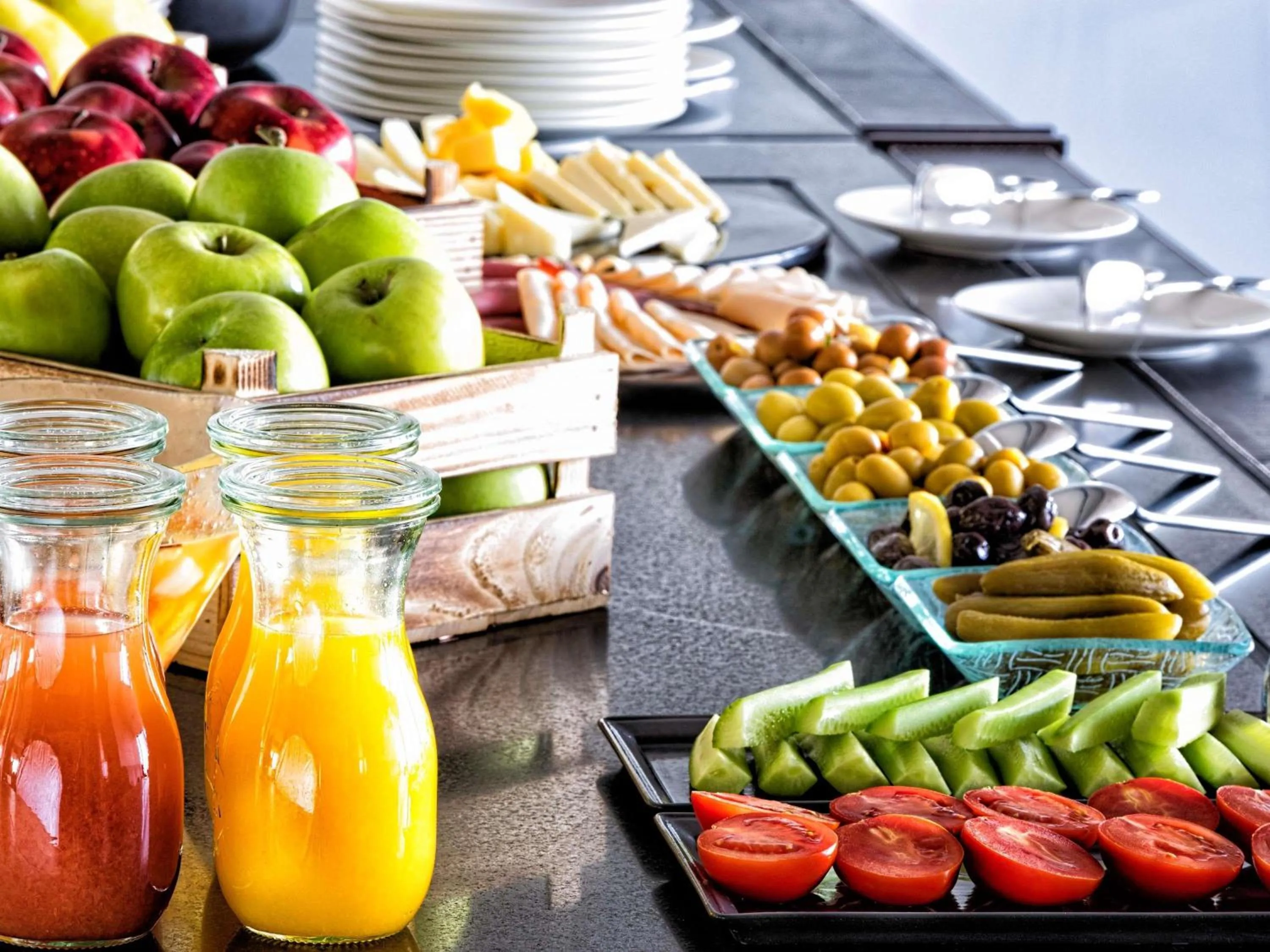 Breakfast in Fairmont Quasar Istanbul Hotel