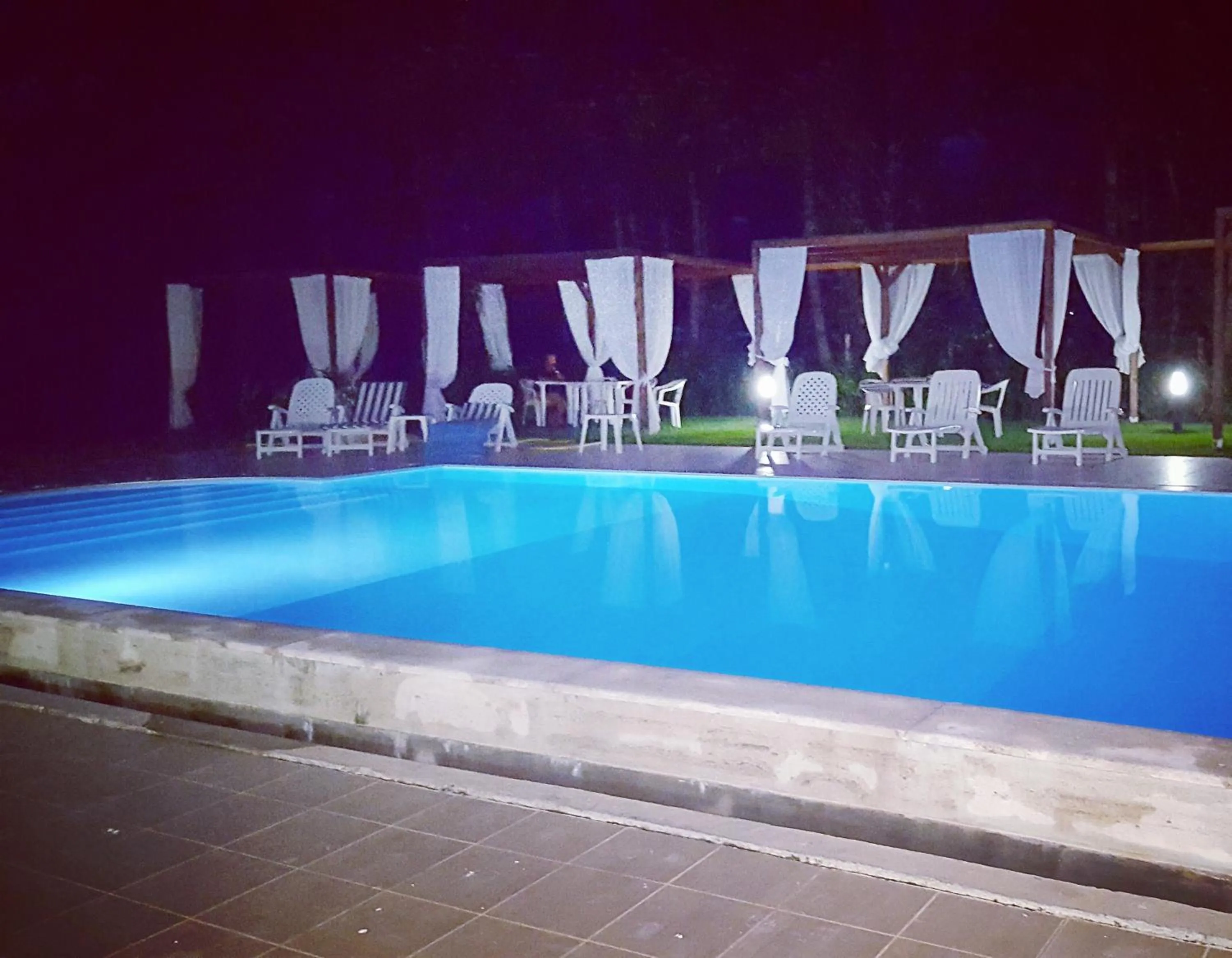 Pool view in La Selva Incantata