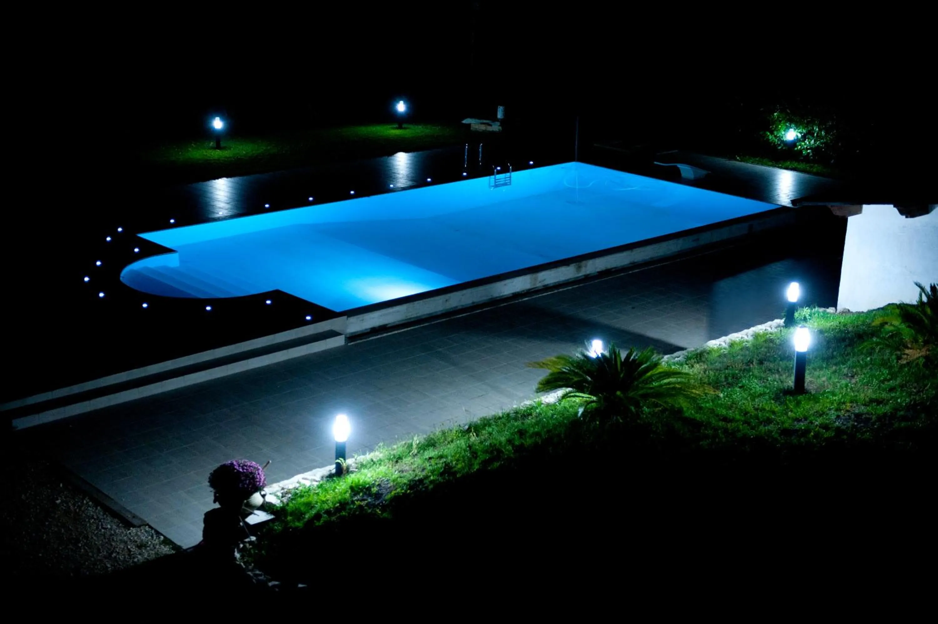 Pool view in La Selva Incantata