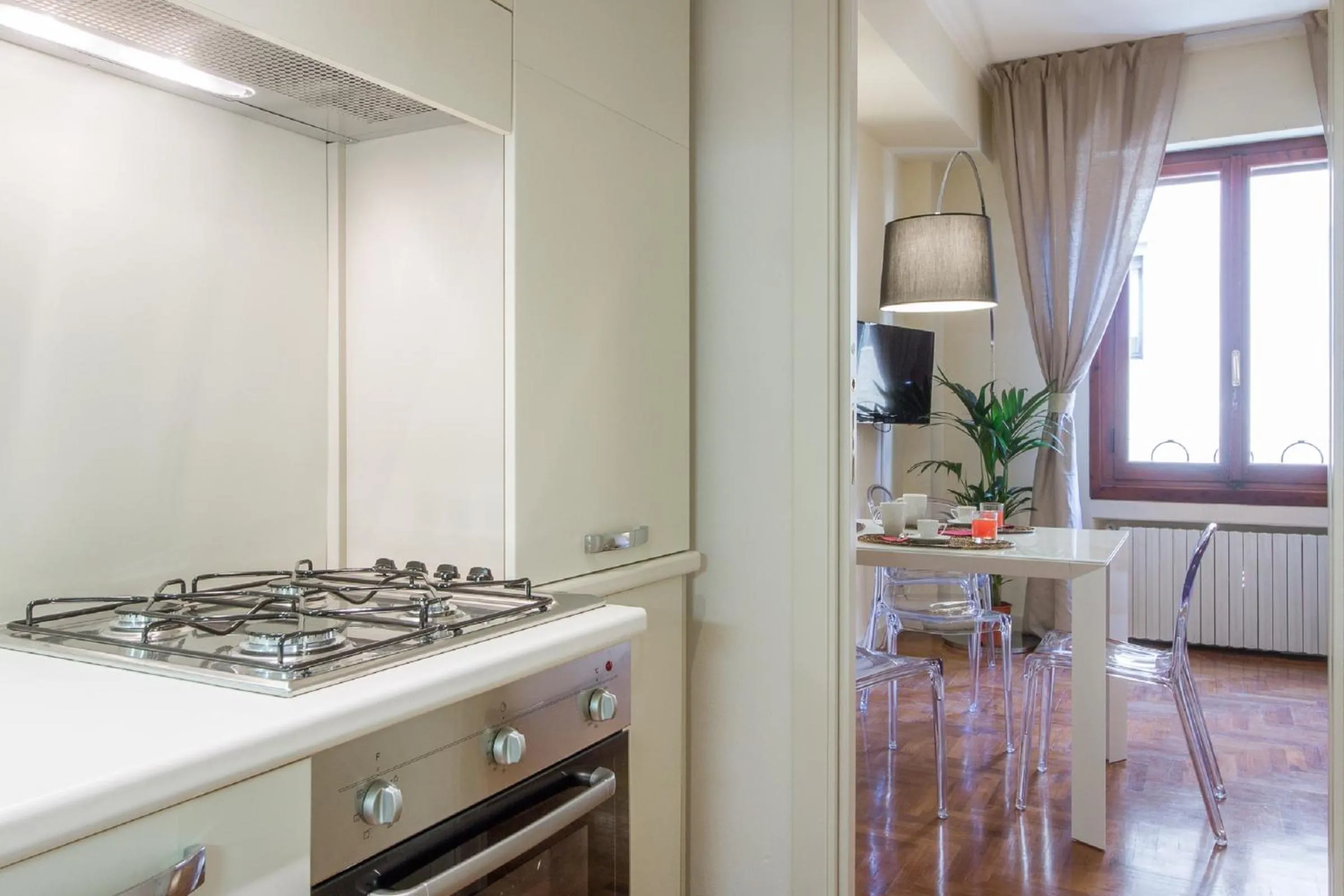Kitchen or kitchenette in Apartments Florence - Le Por Santa Maria