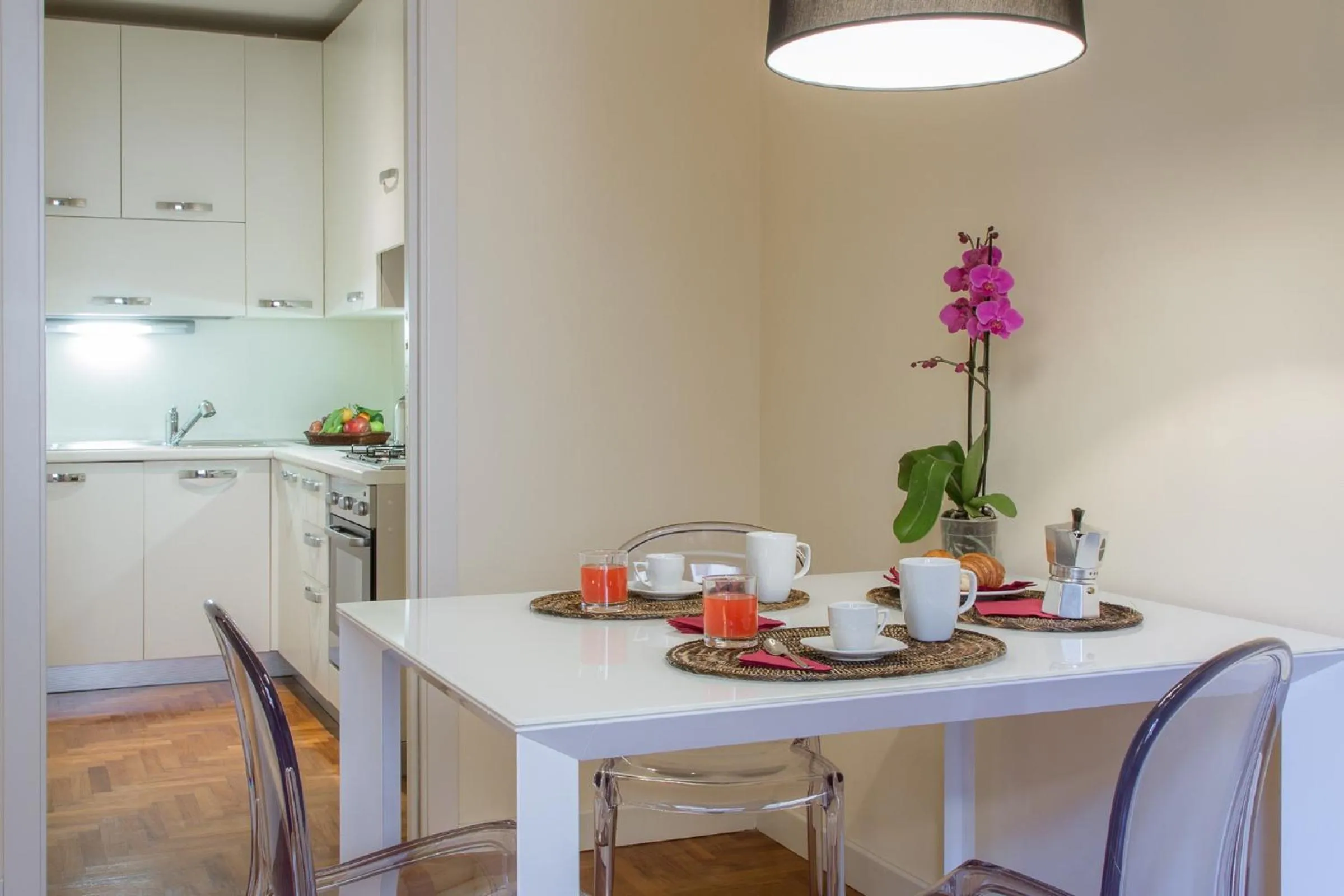 Kitchen or kitchenette in Apartments Florence - Le Por Santa Maria