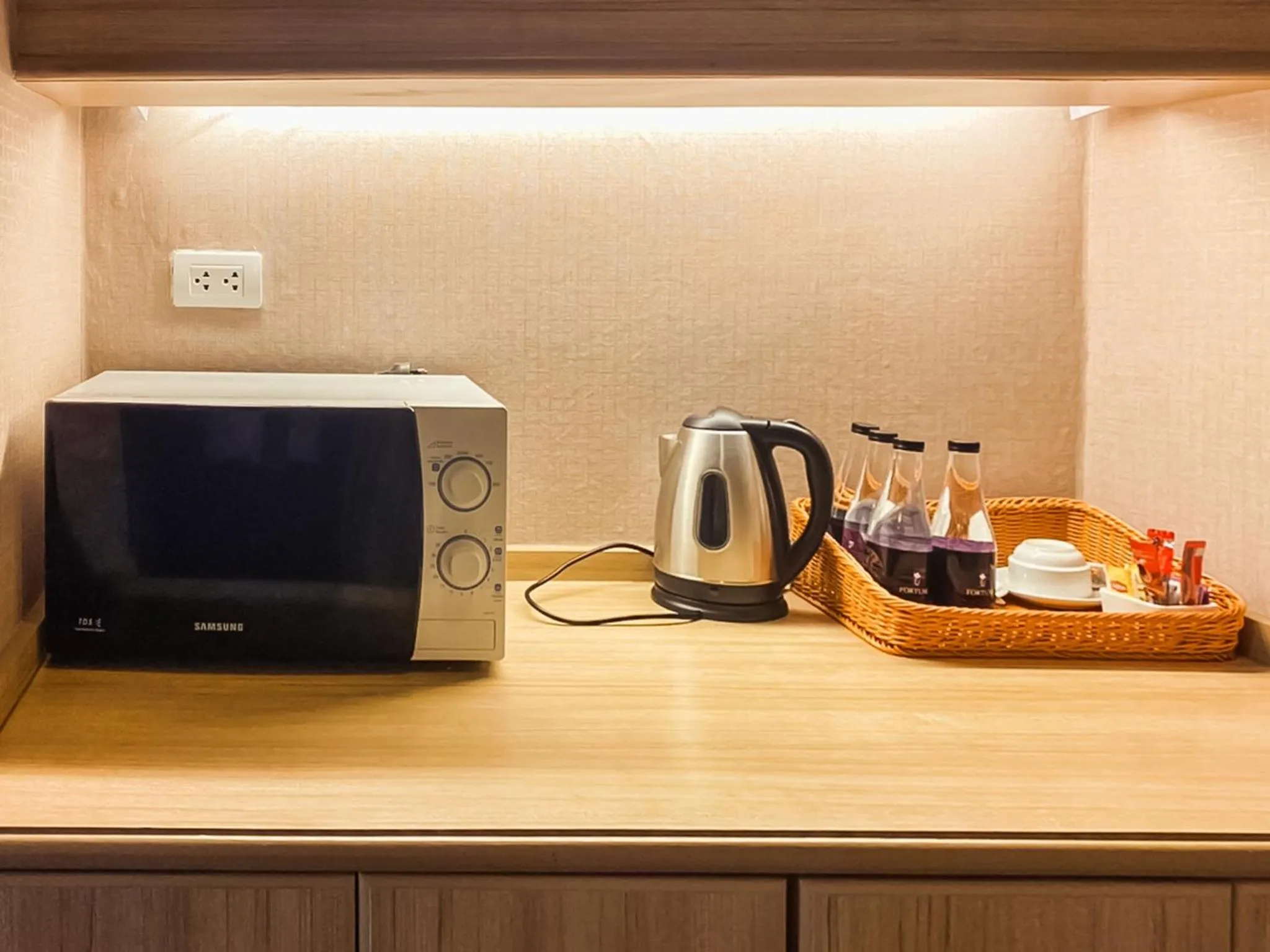 microwave in Fortune Hotel Korat- SHA Plus
