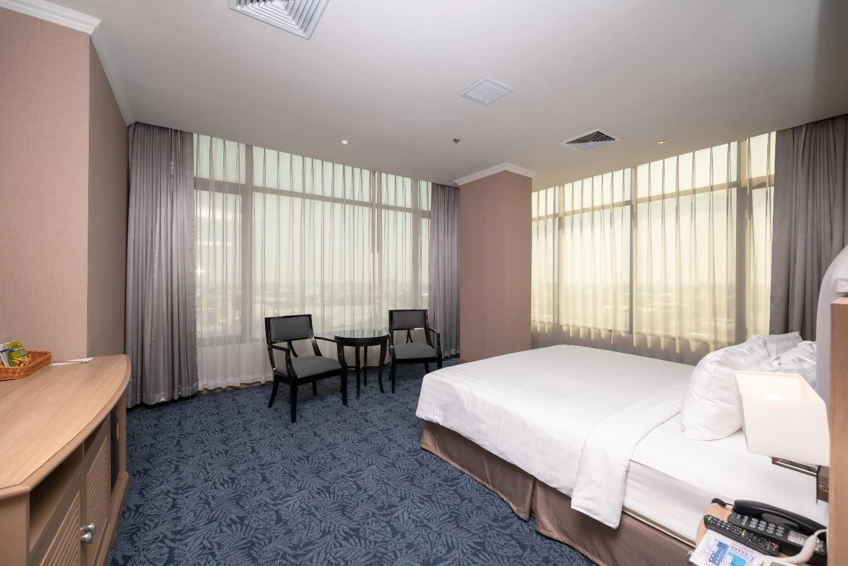 View (from property/room), Bed in Fortune Hotel Korat- SHA Plus