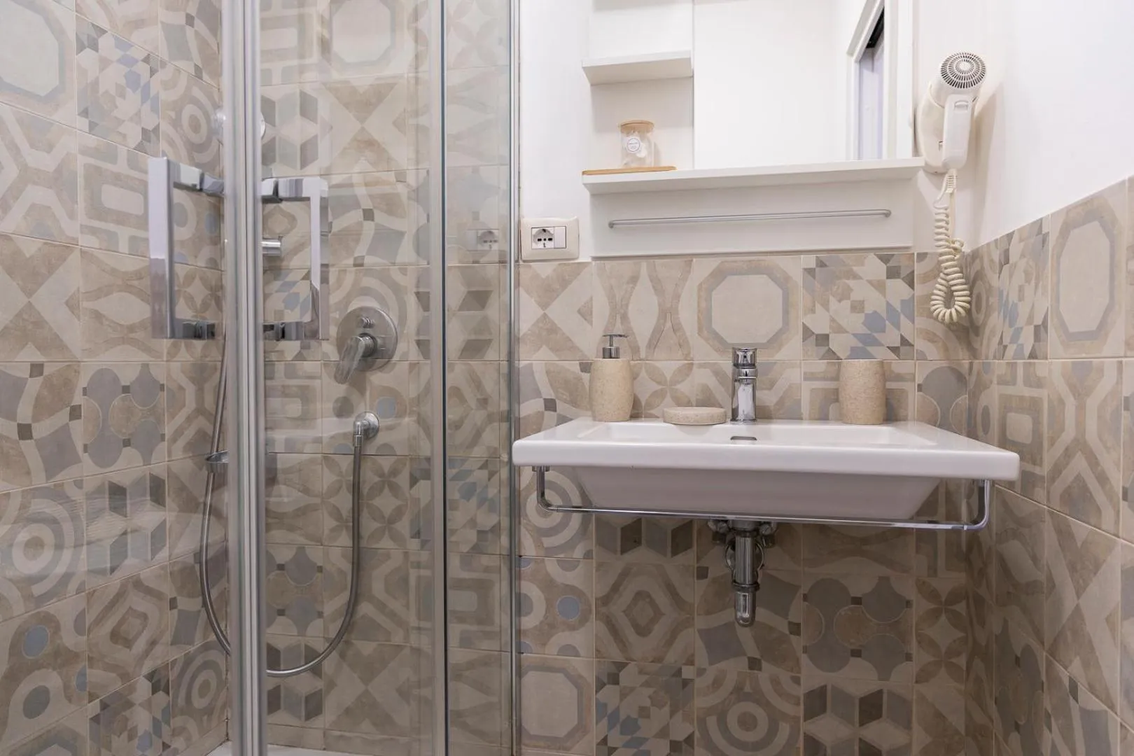 Shower in B&B Domus Aurea