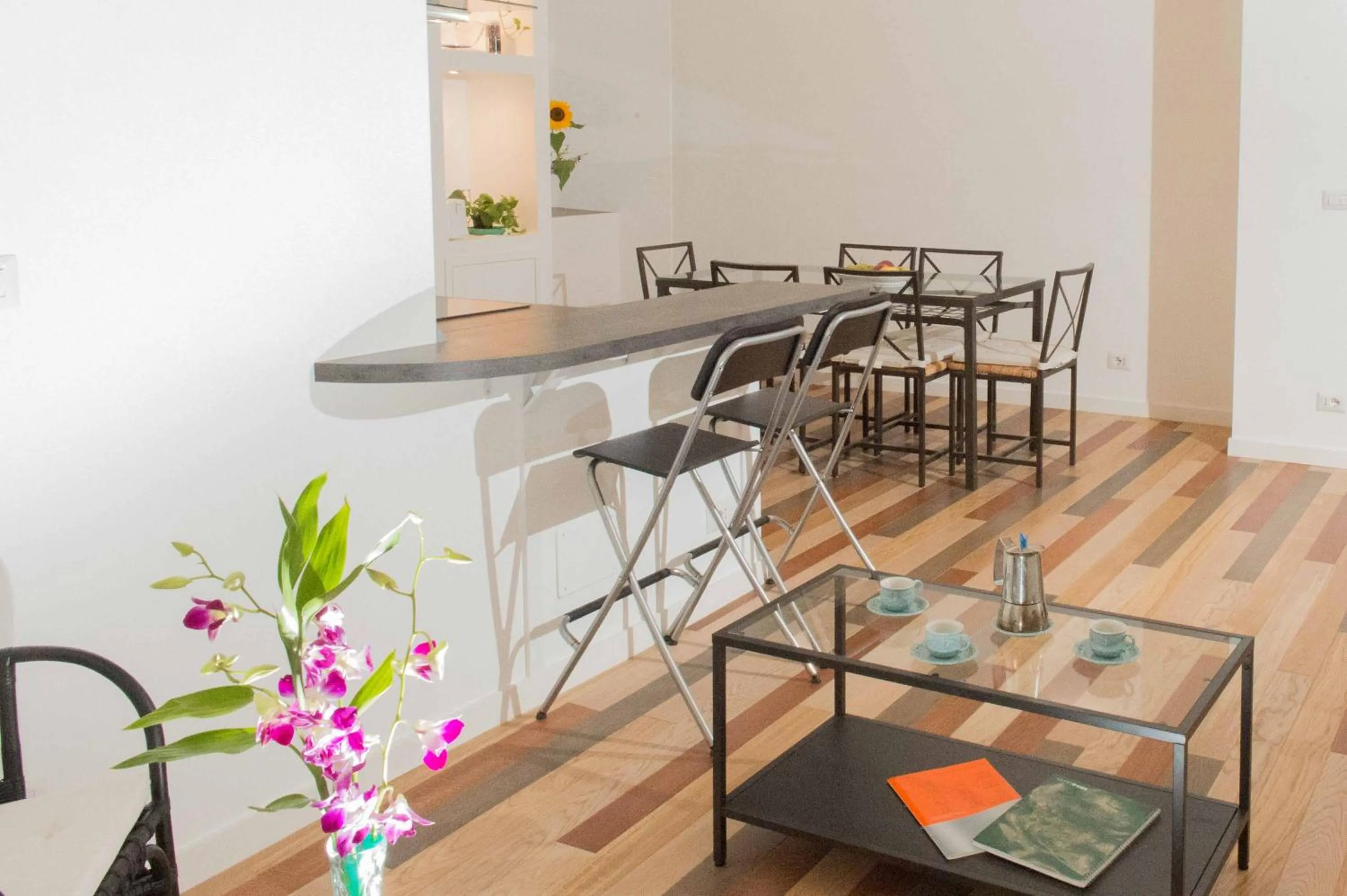 Communal lounge/ TV room in B&B Domus Aurea