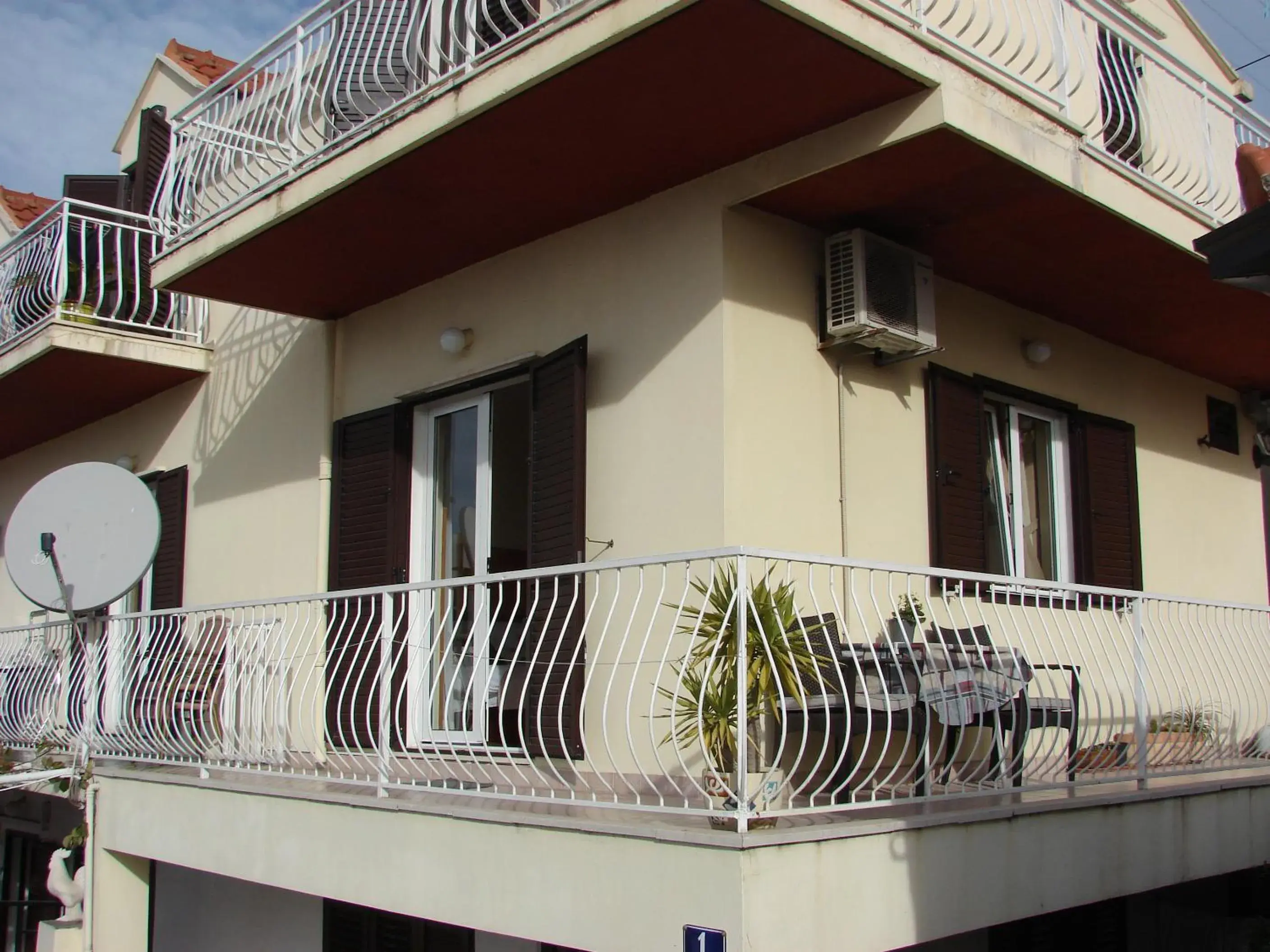 Double Room with Balcony and Sea View in Rooms Monika Double Room with Balcony and Sea View in Rooms Monika