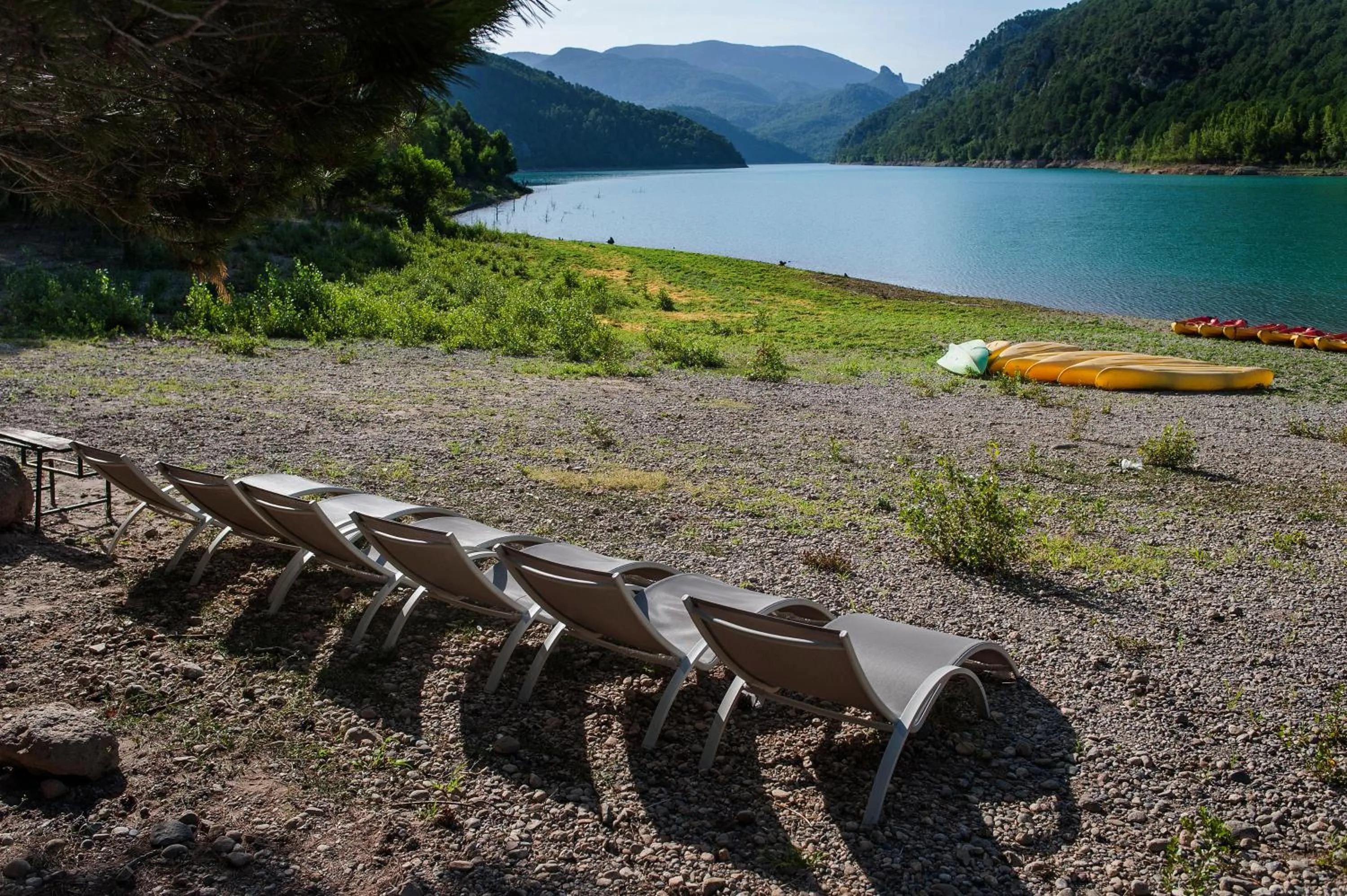 Swimming pool in La Pedanía Hotel Y Bungalows - Ligüerre de Cinca
