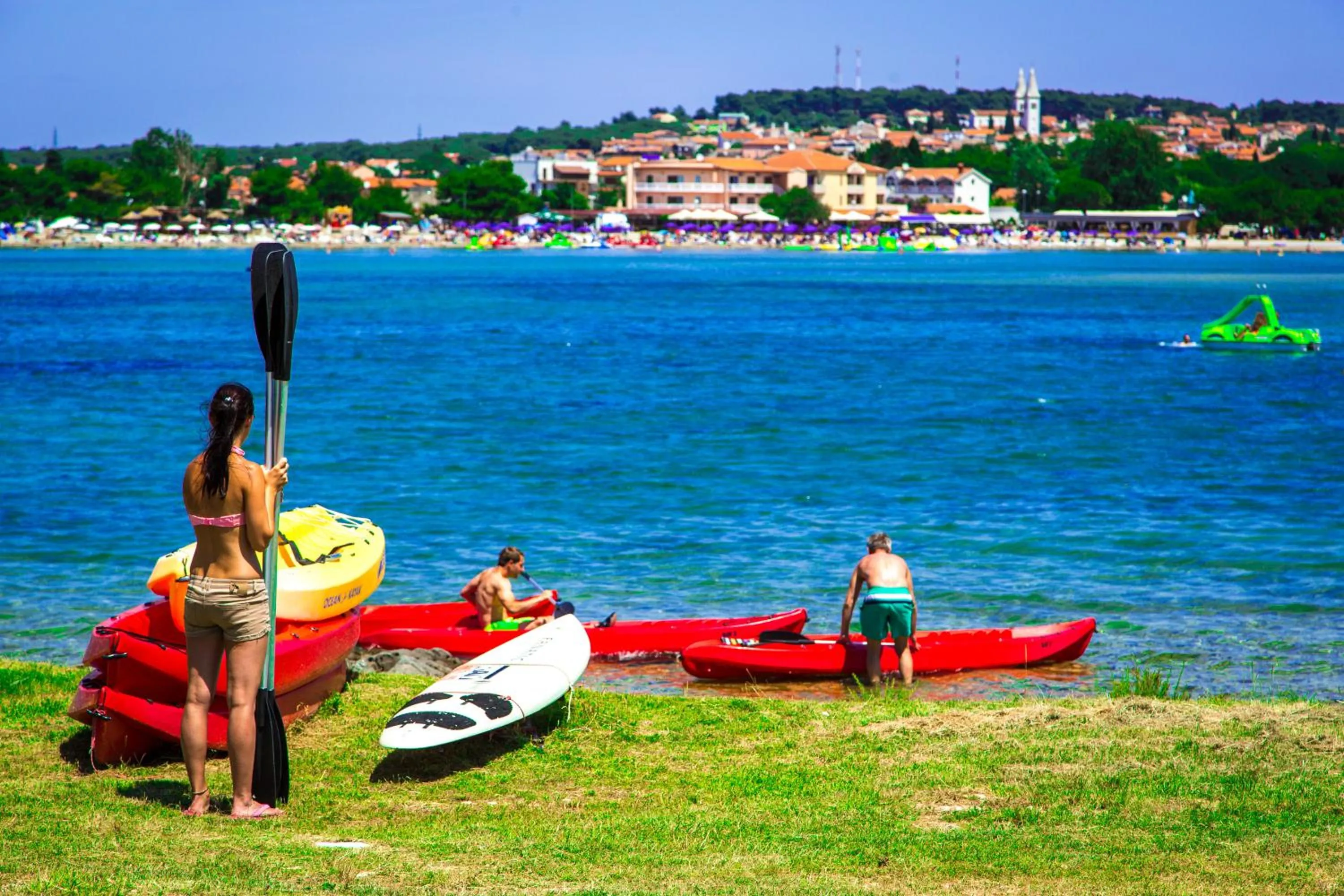 Canoeing in Arena Medulin Mobile Homes