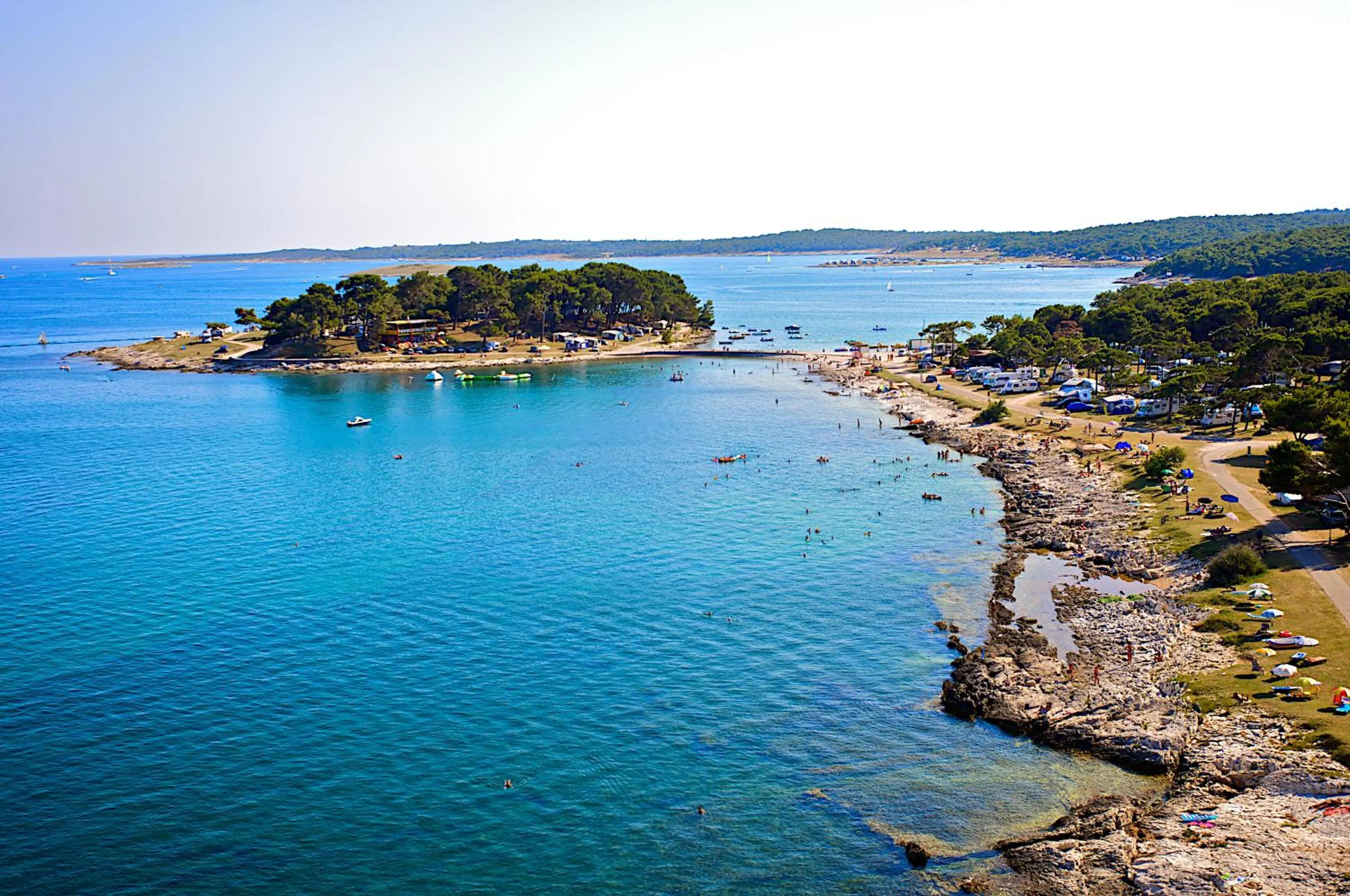 Bird's eye view in Arena Medulin Mobile Homes