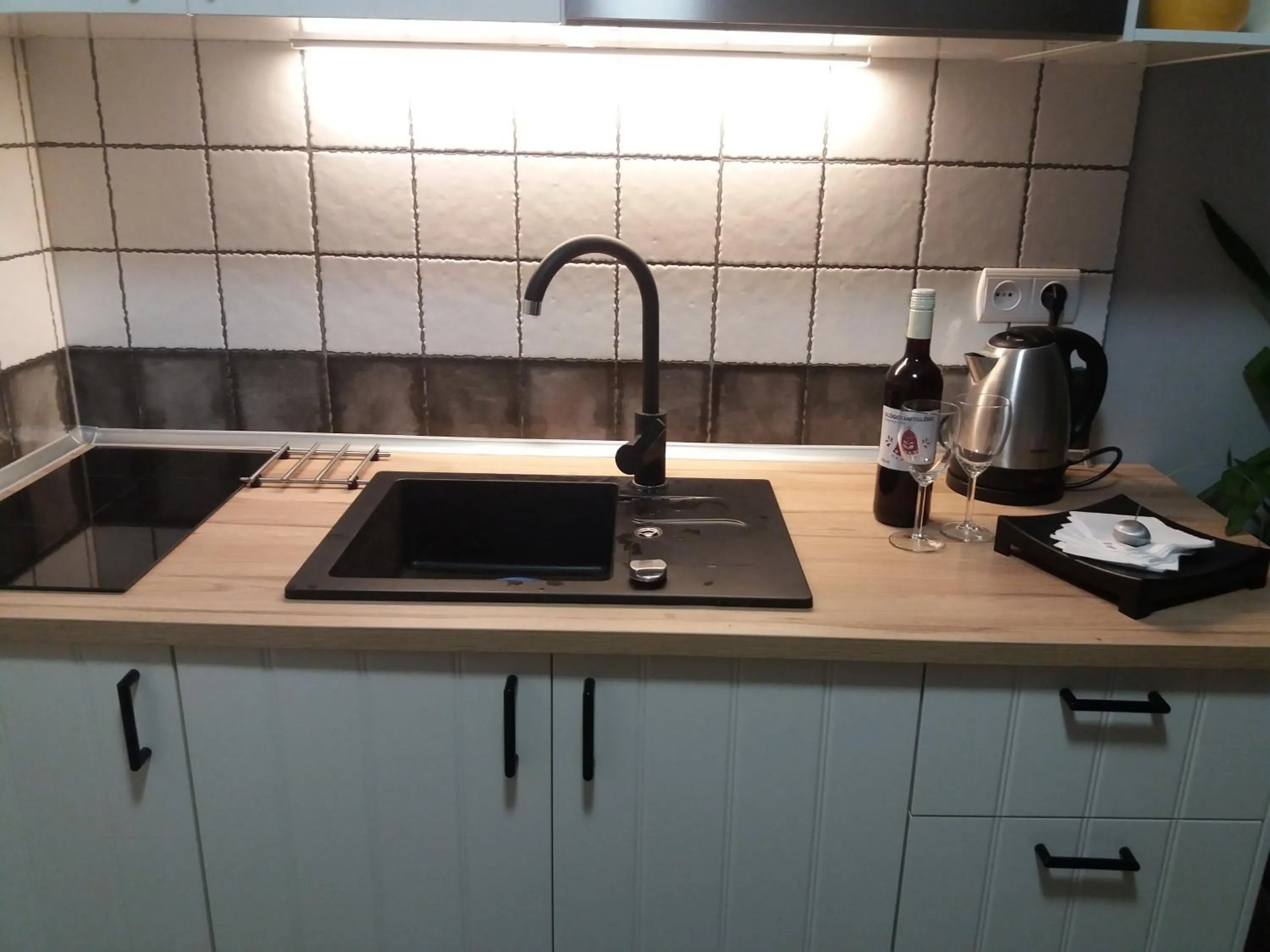 Kitchen or kitchenette in Kawalerka Gdynia