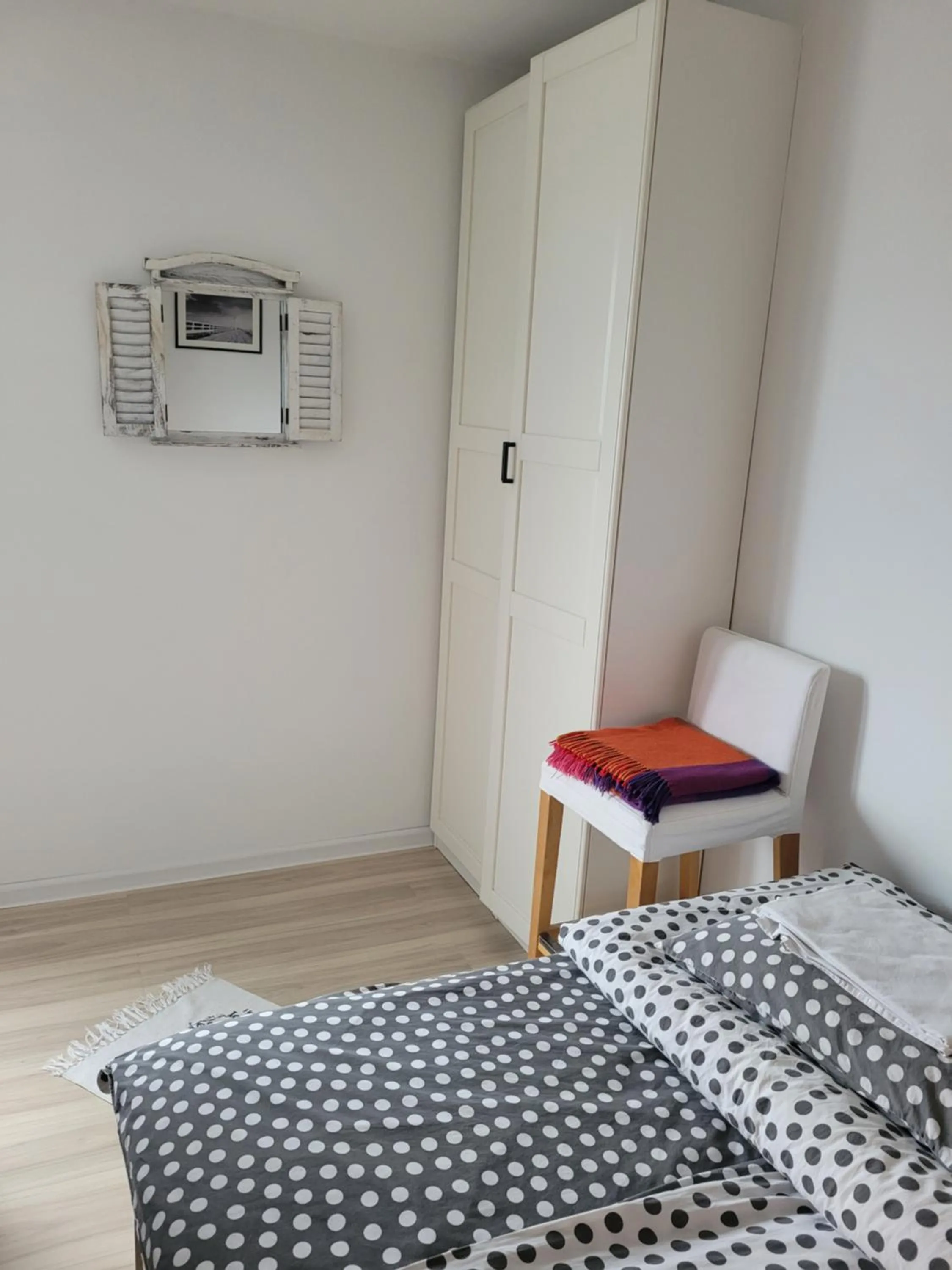 Bed in Kawalerka Gdynia
