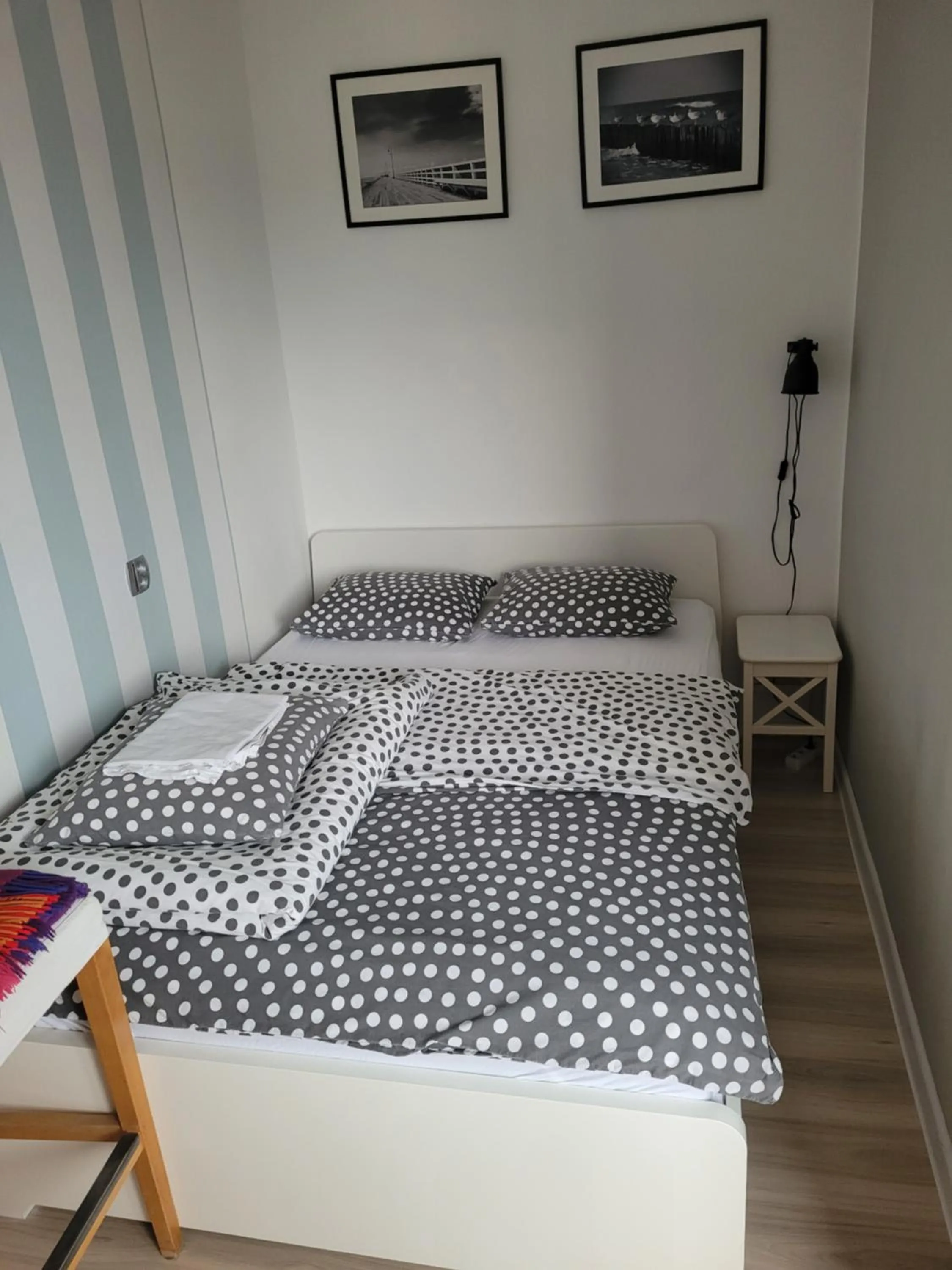 Bed in Kawalerka Gdynia