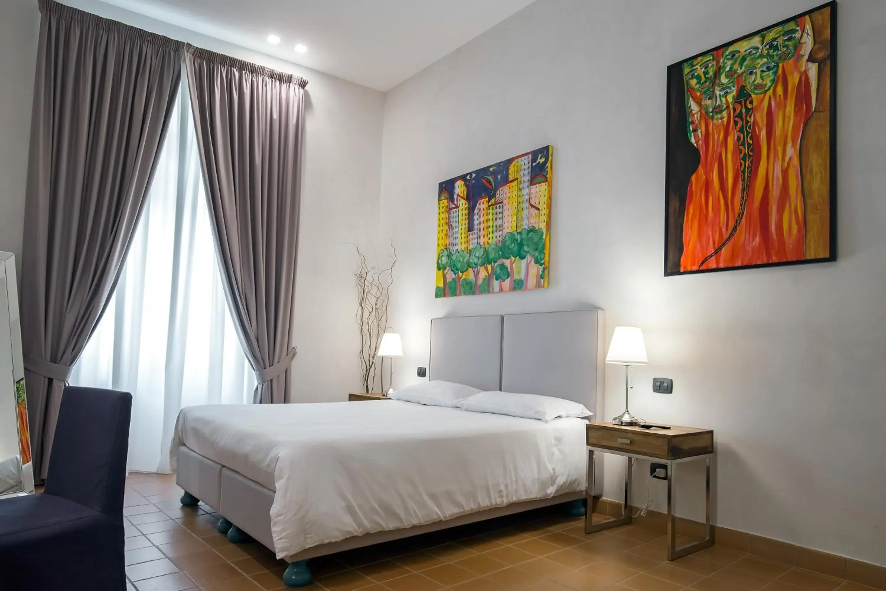 Deluxe Double or Twin Room with City View in B&B Luxury Scacciaventi Deluxe Double or Twin Room with City View in B&B Luxury Scacciaventi