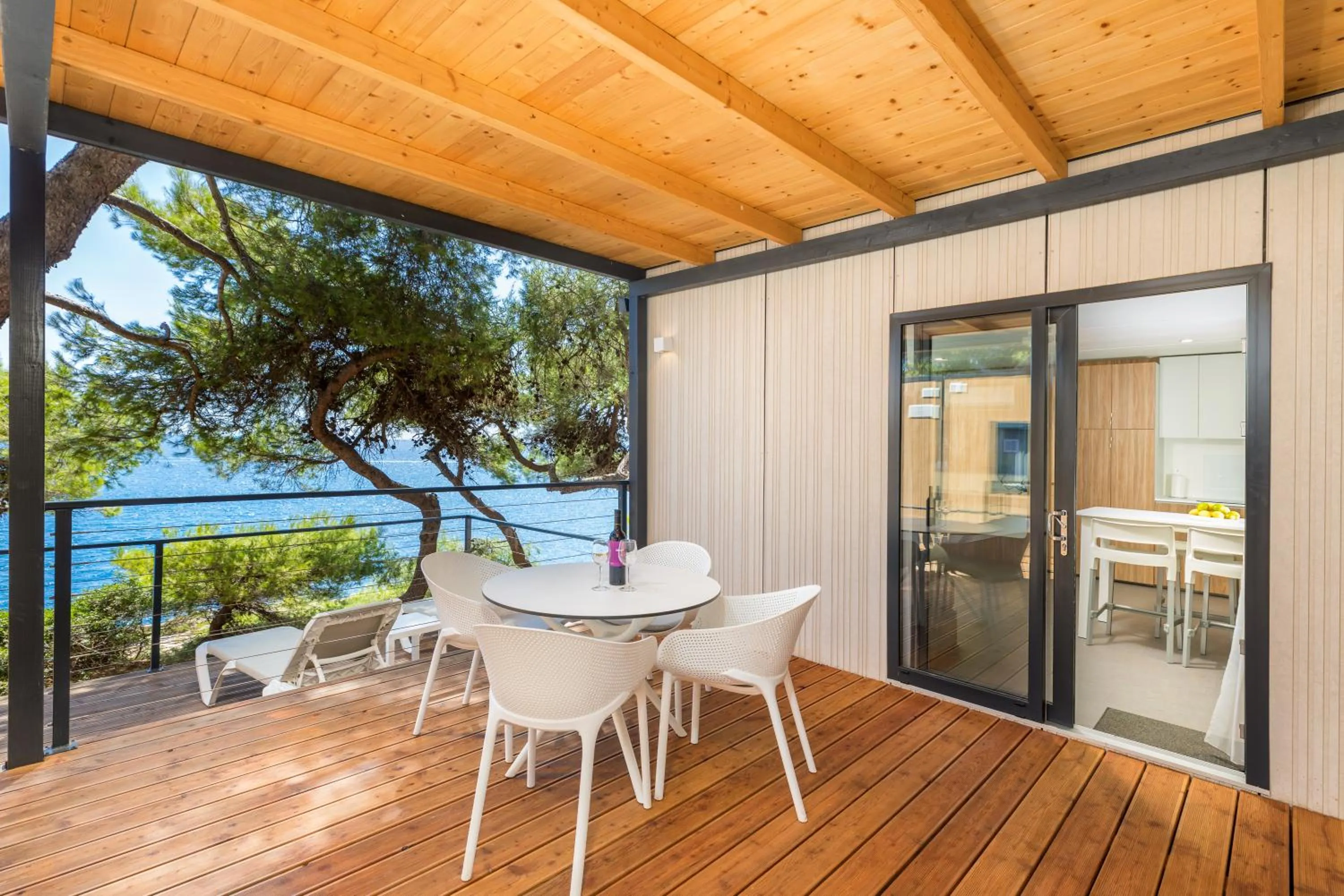 Balcony/Terrace in Arena Stoja Camping Homes