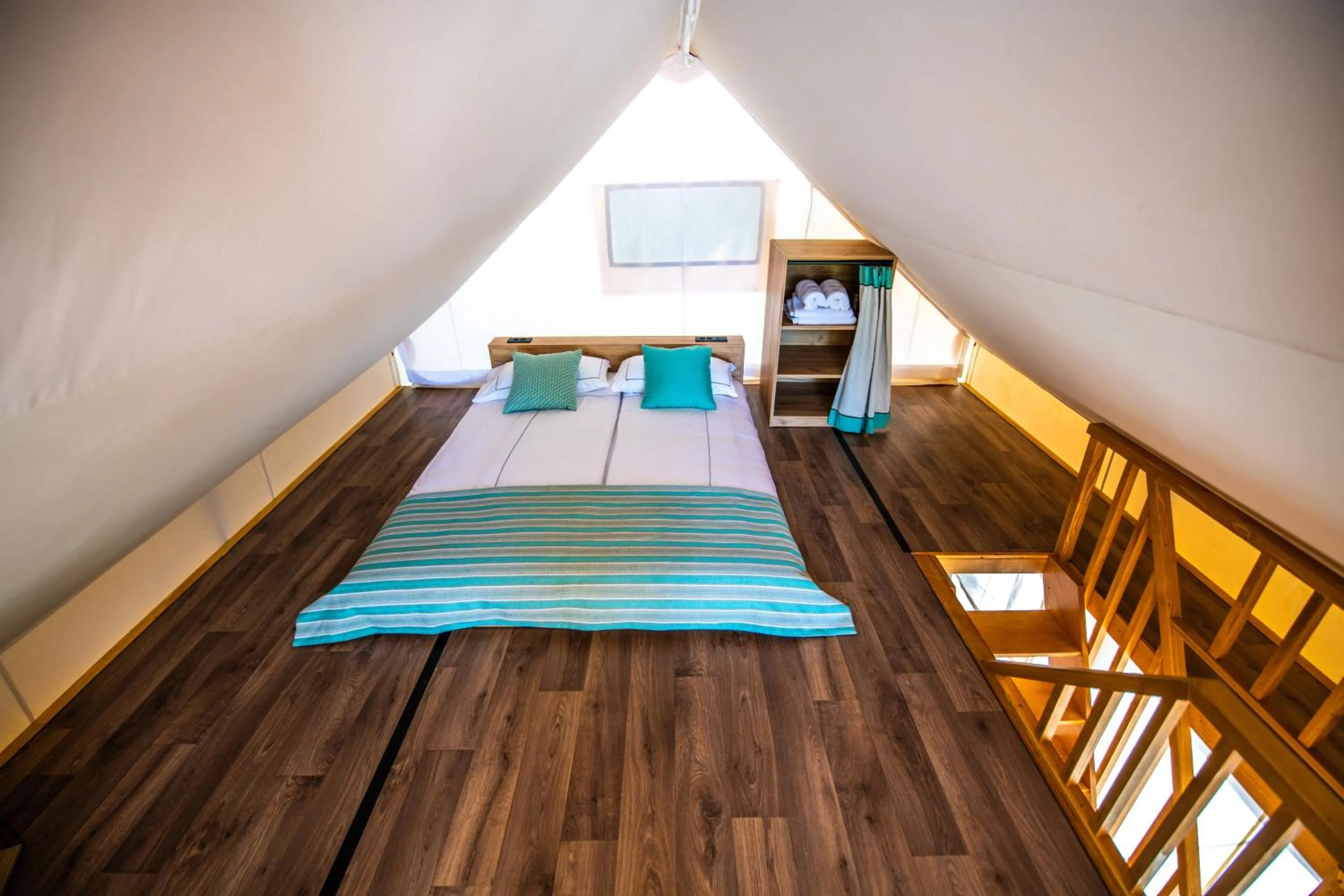 Bedroom, Bed in Arena Stoja Camping Homes