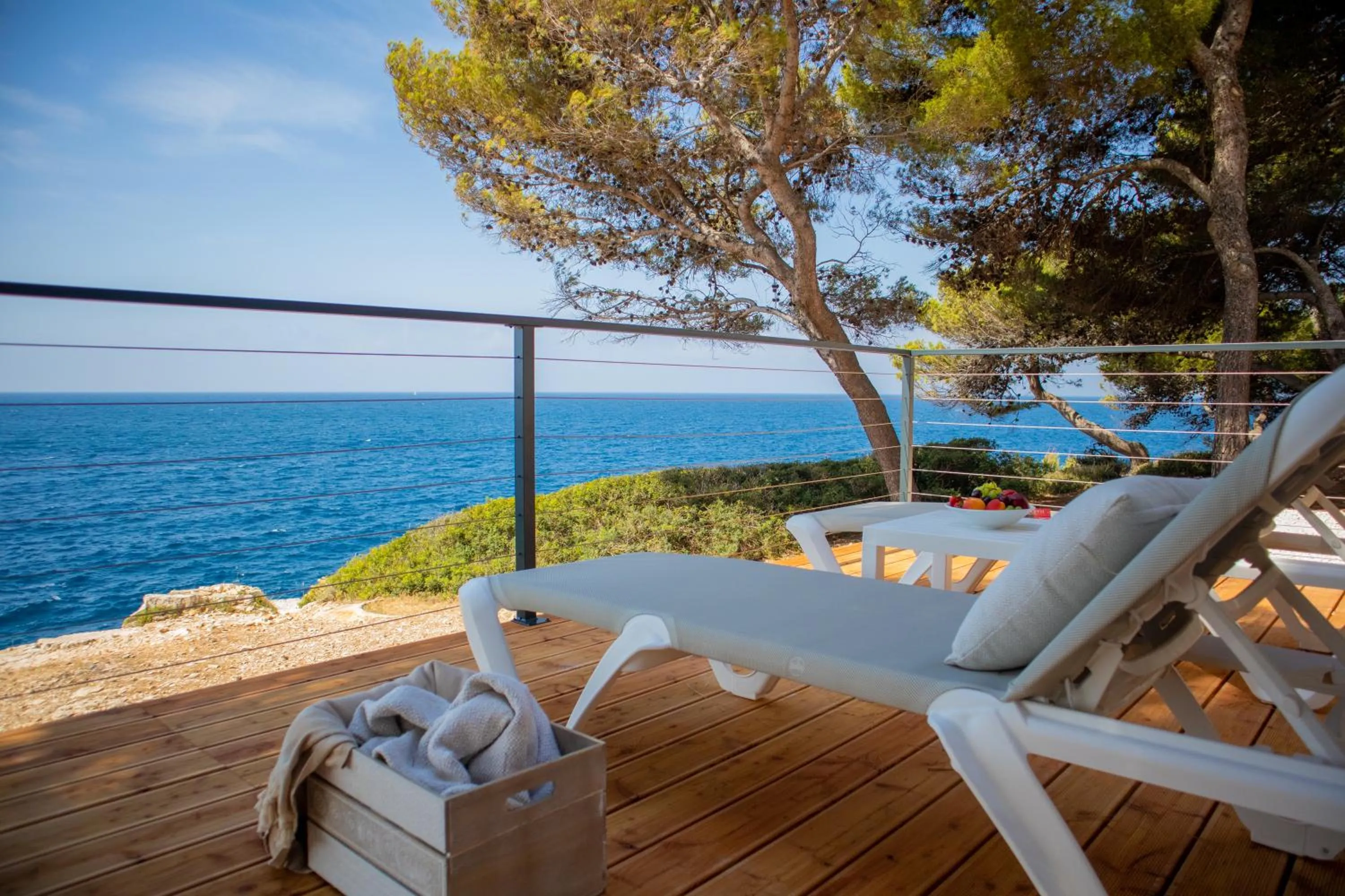 Balcony/Terrace in Arena Stoja Camping Homes