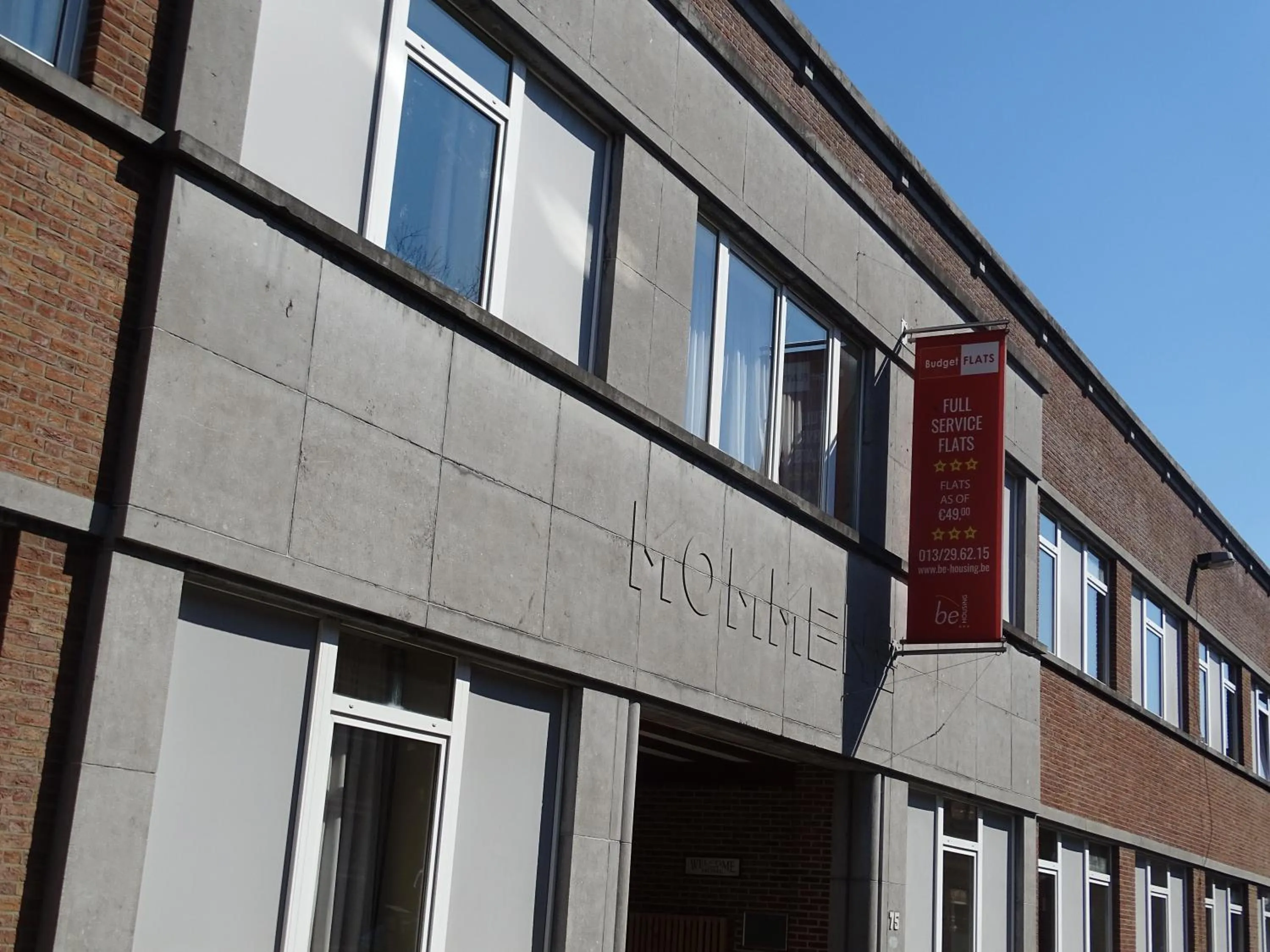 Property building in Budget Flats Leuven