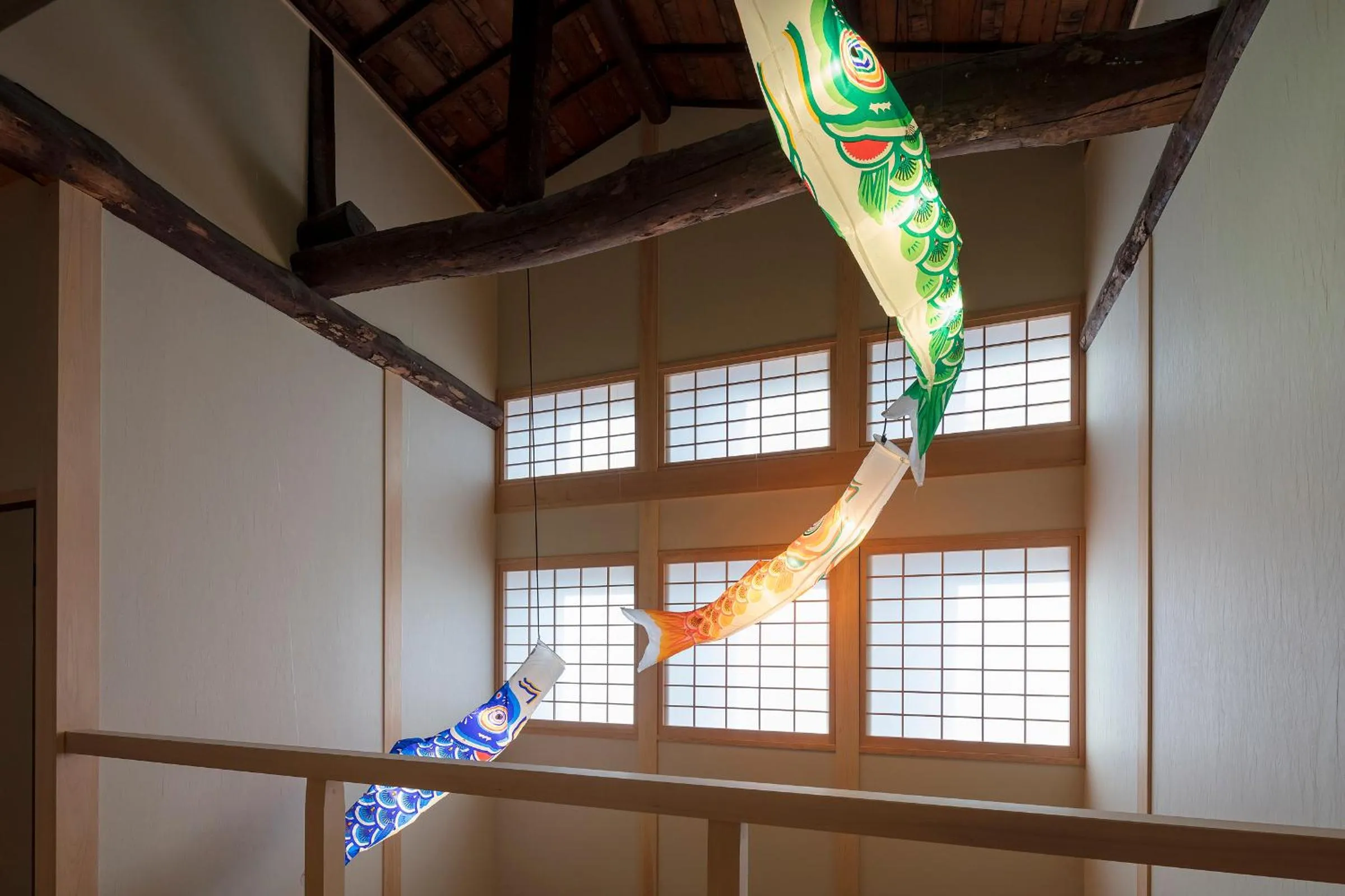 Decorative detail in Shimabara Kaiden Machiya House