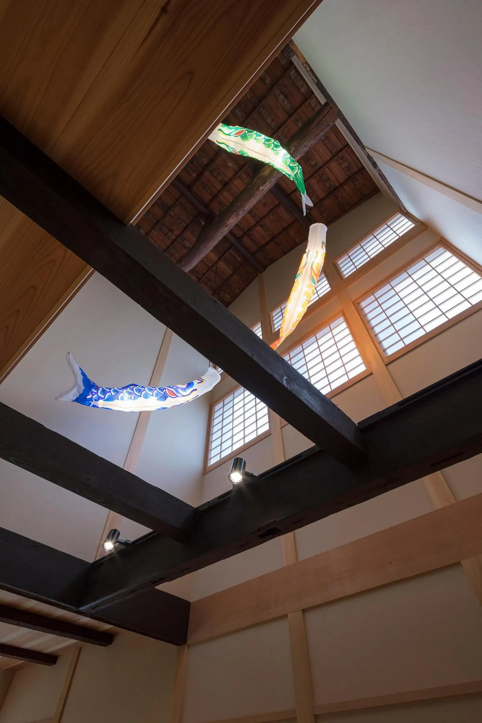 Decorative detail in Shimabara Kaiden Machiya House