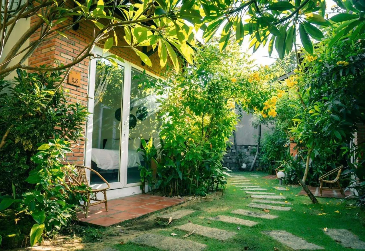 Garden view in Tuong Vy Boutique Hotel Mui Ne