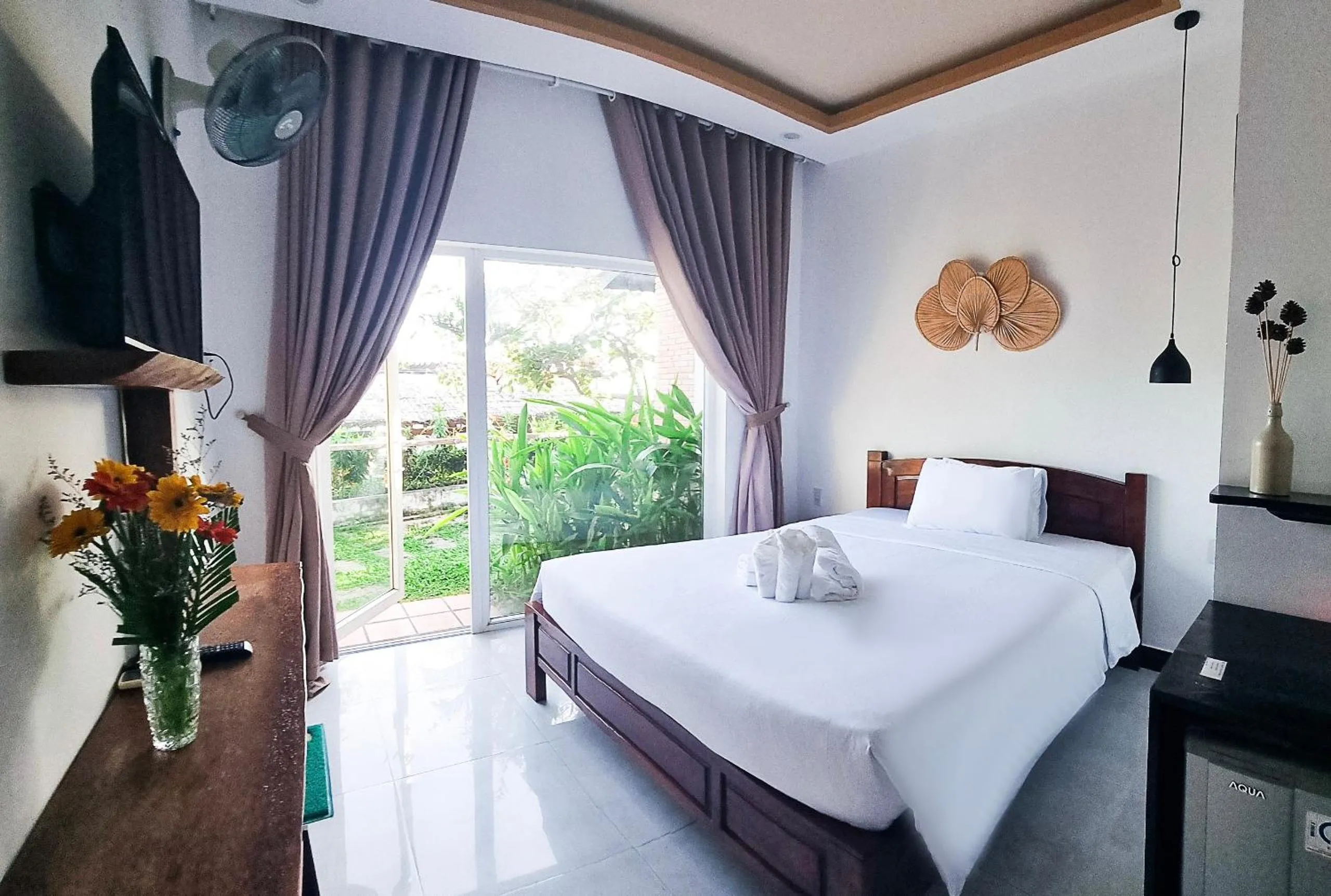 Bed in Tuong Vy Boutique Hotel Mui Ne