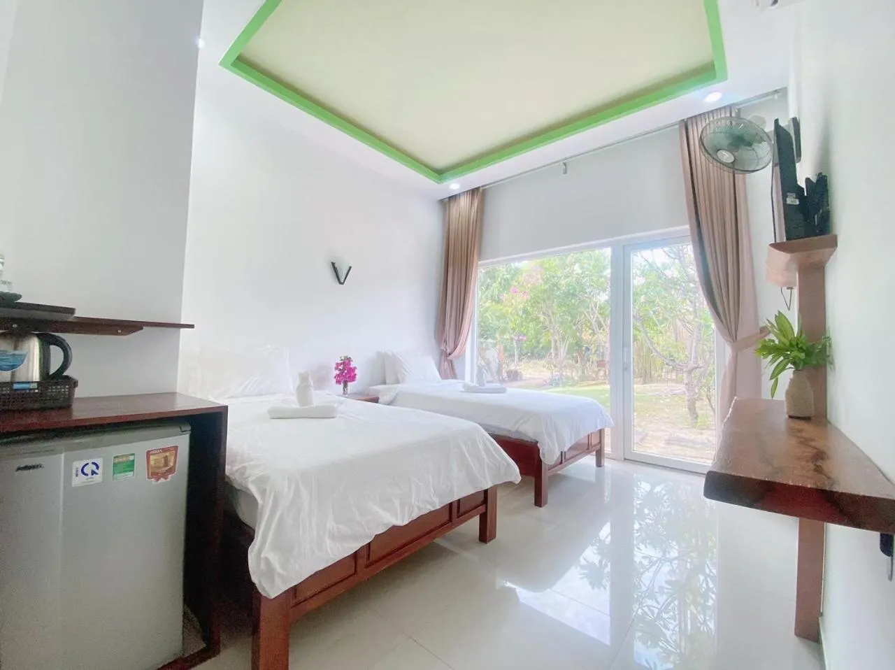 Bedroom, Bed in Tuong Vy Boutique Hotel Mui Ne