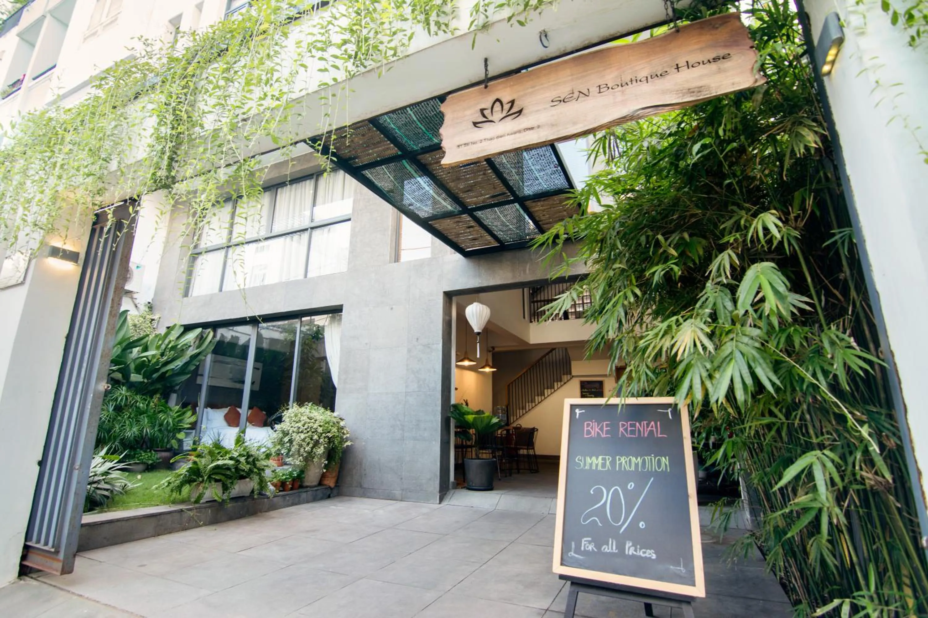 Facade/entrance in Sen Boutique House By 5H