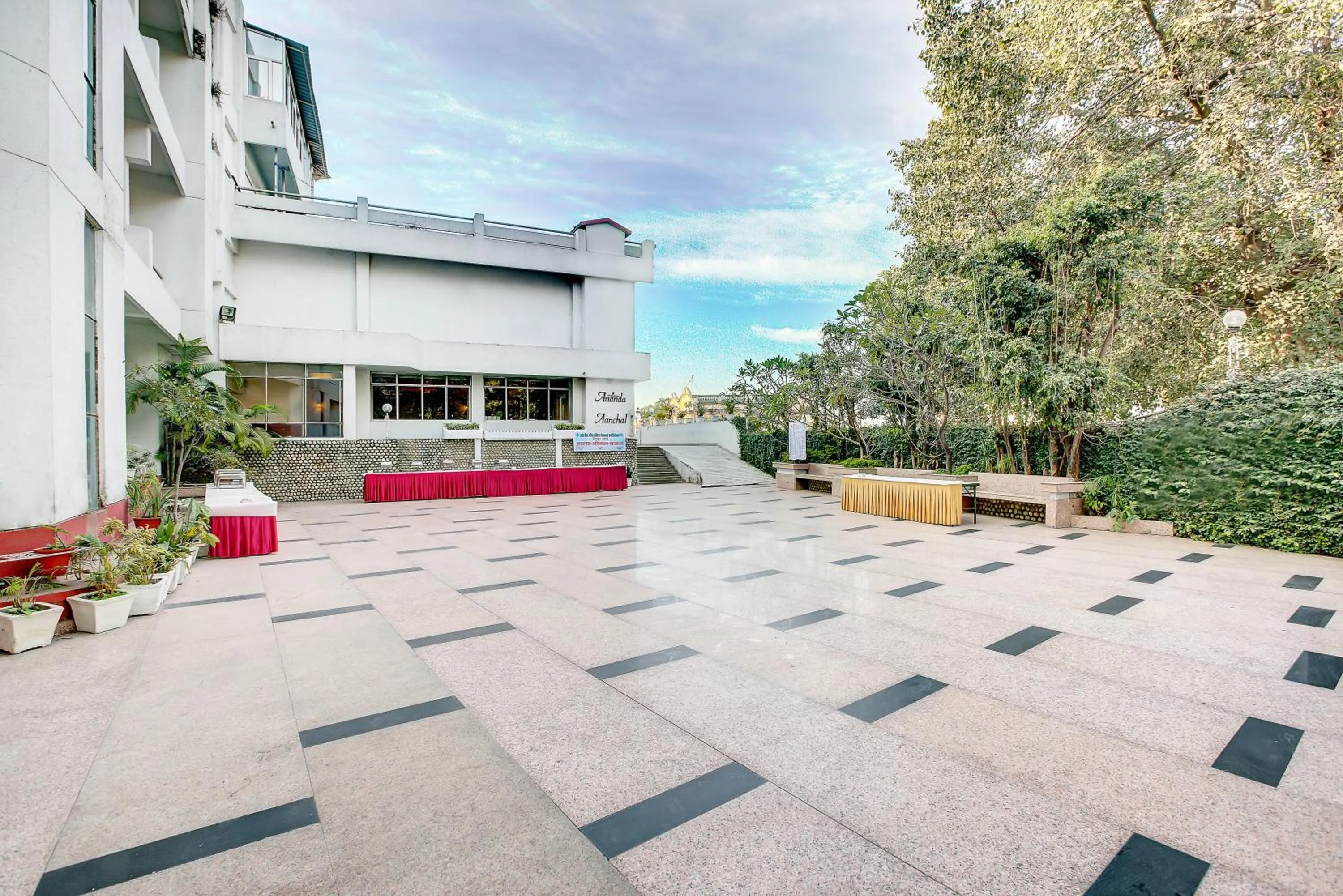 Balcony/Terrace in Hotel Ajanta Continental