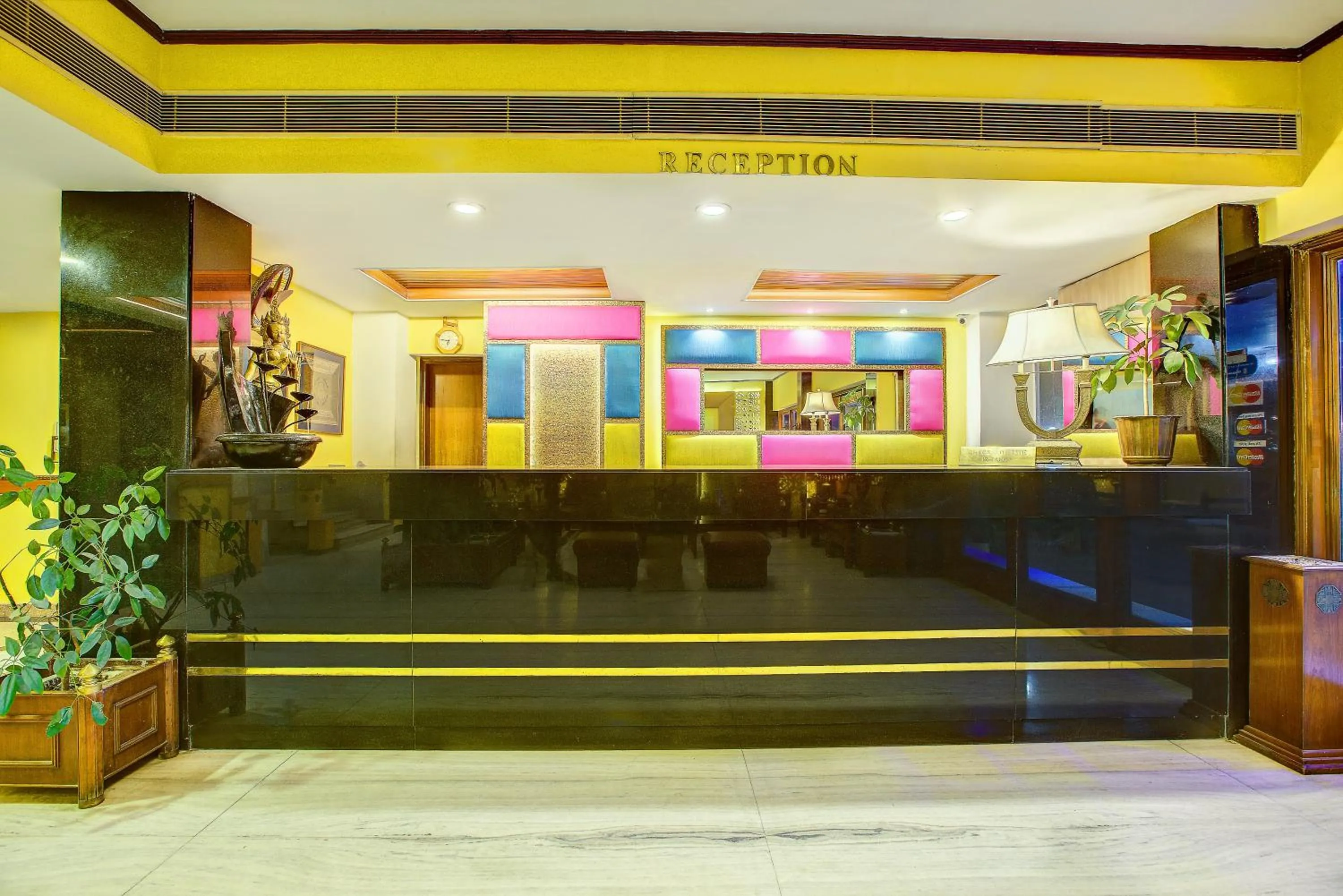 Lobby or reception in Hotel Ajanta Continental
