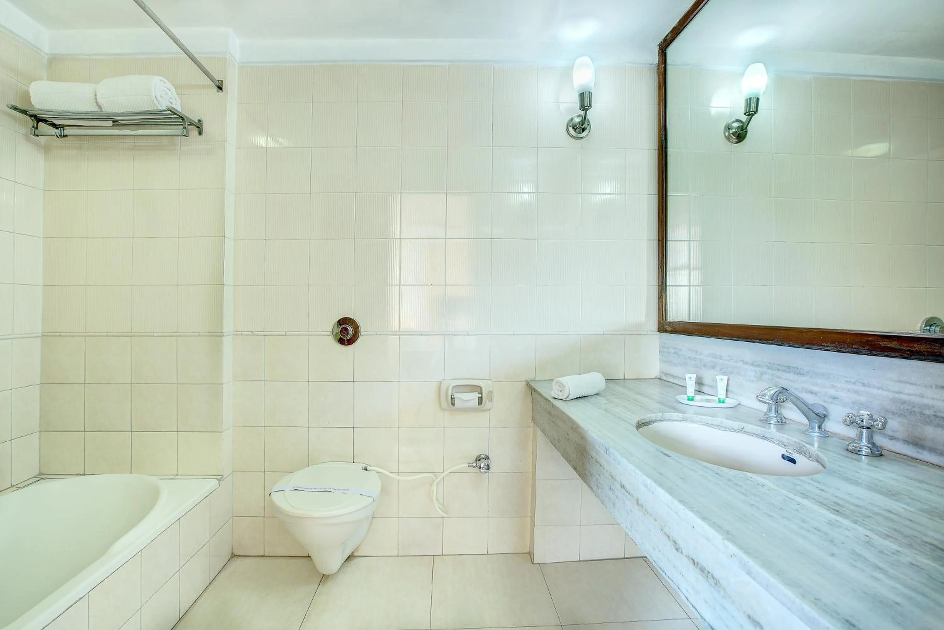 Bathroom in Hotel Ajanta Continental