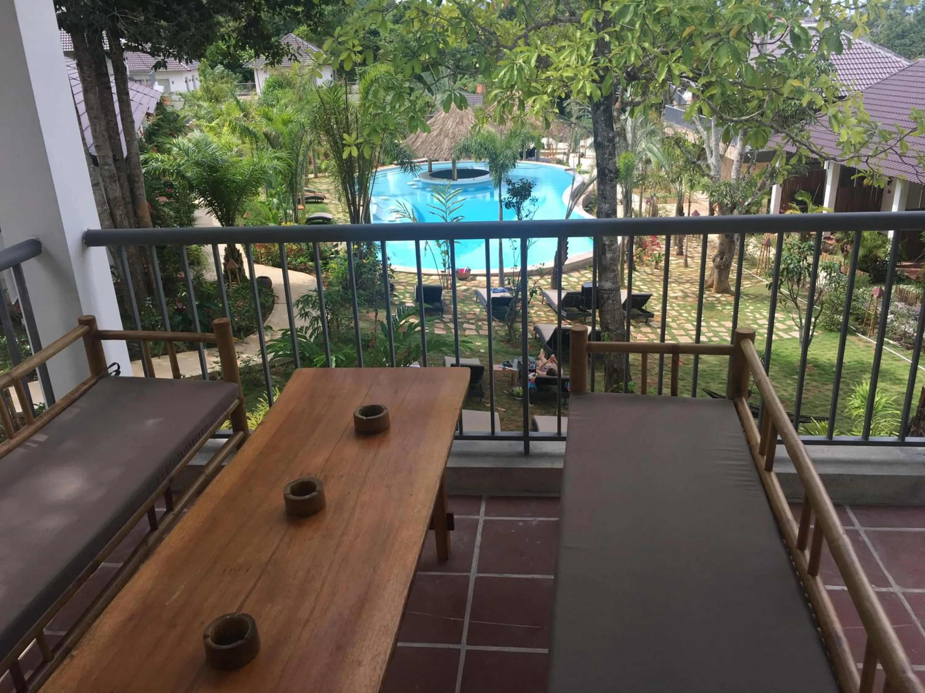 Balcony/Terrace in Le Forest Resort