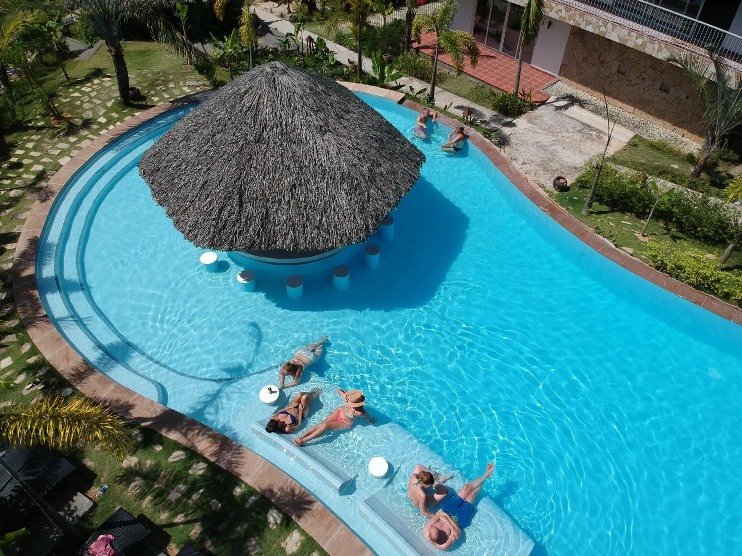 Swimming pool in Le Forest Resort