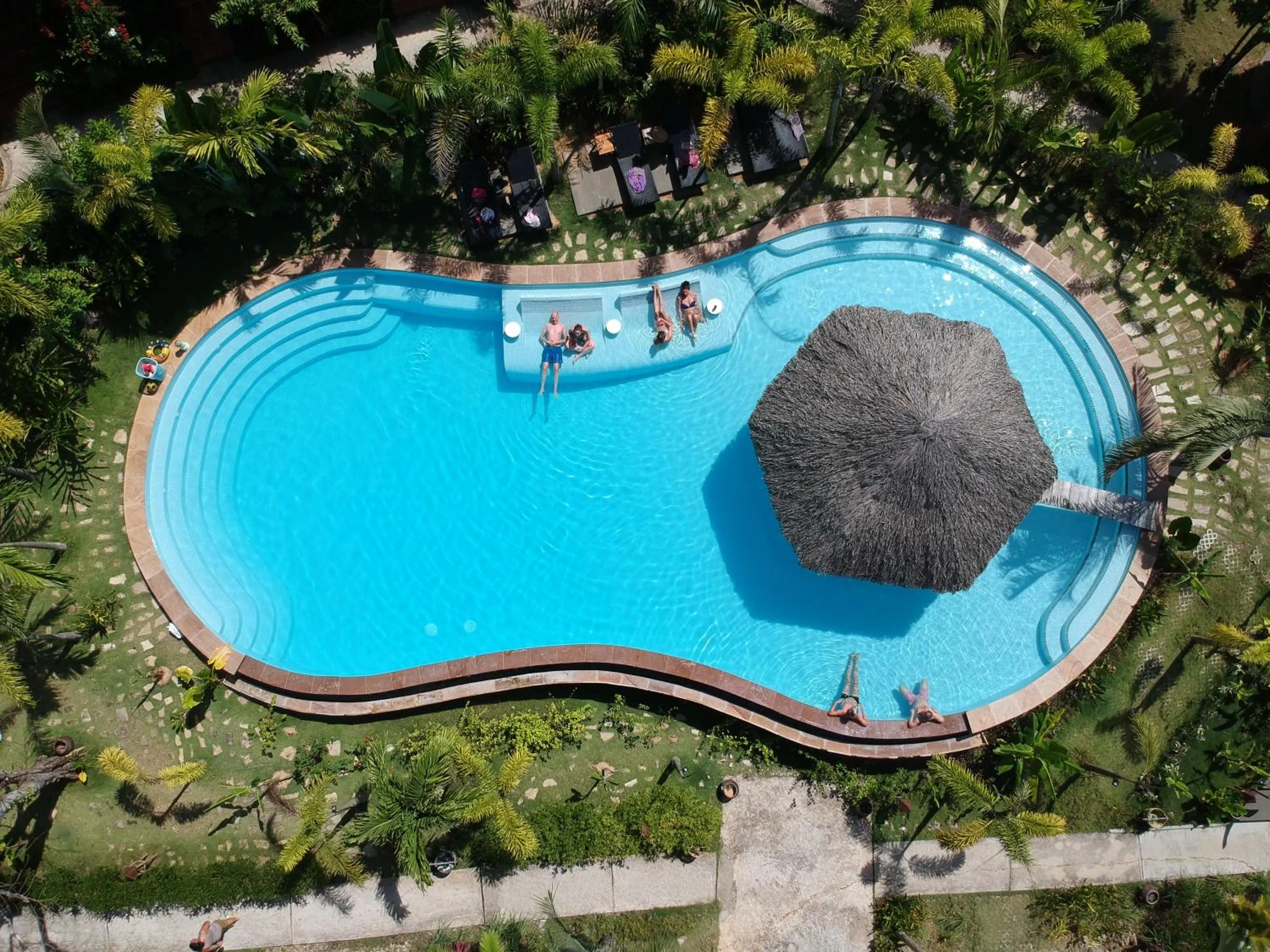 Swimming pool in Le Forest Resort