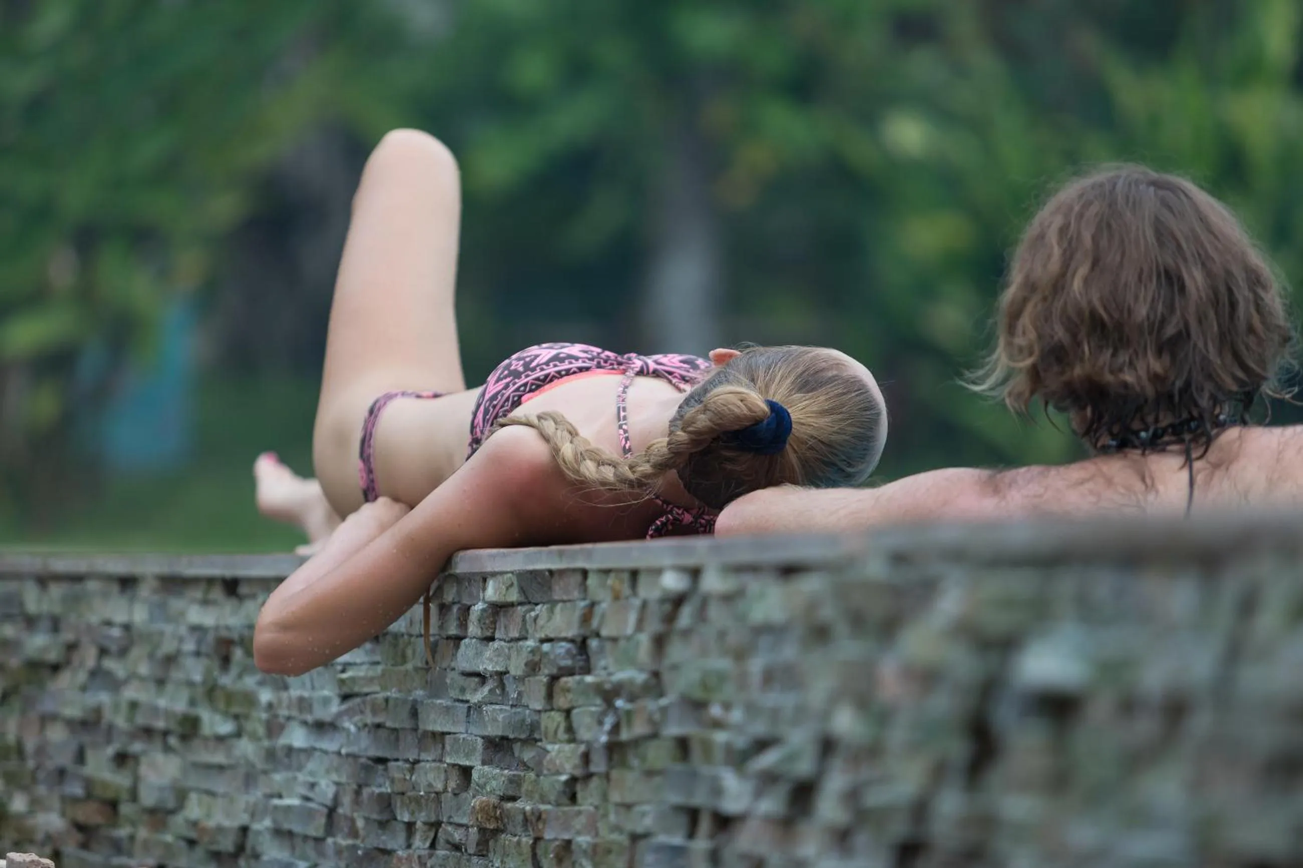 Swimming pool in Le Forest Resort