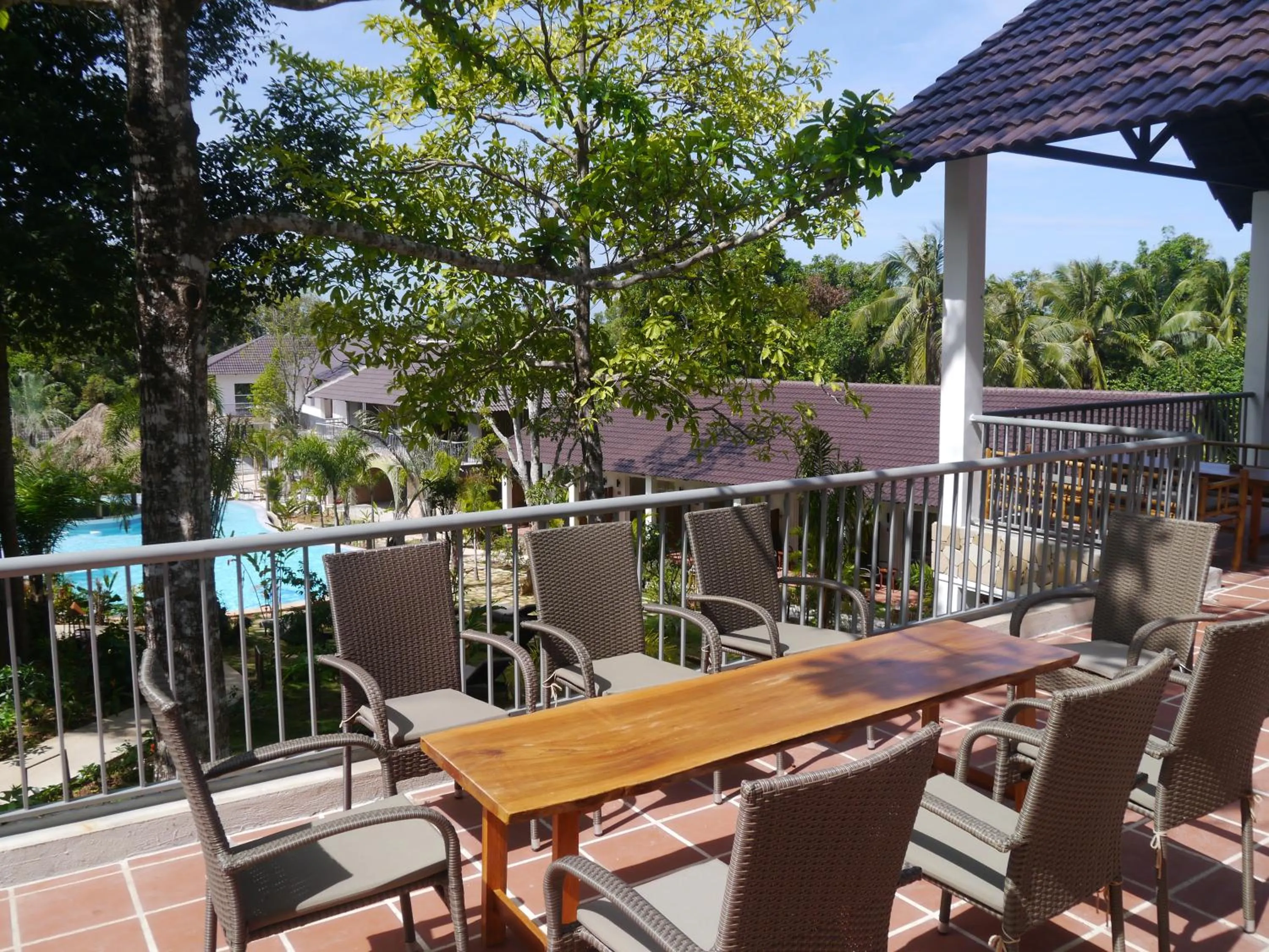 Balcony/Terrace in Le Forest Resort
