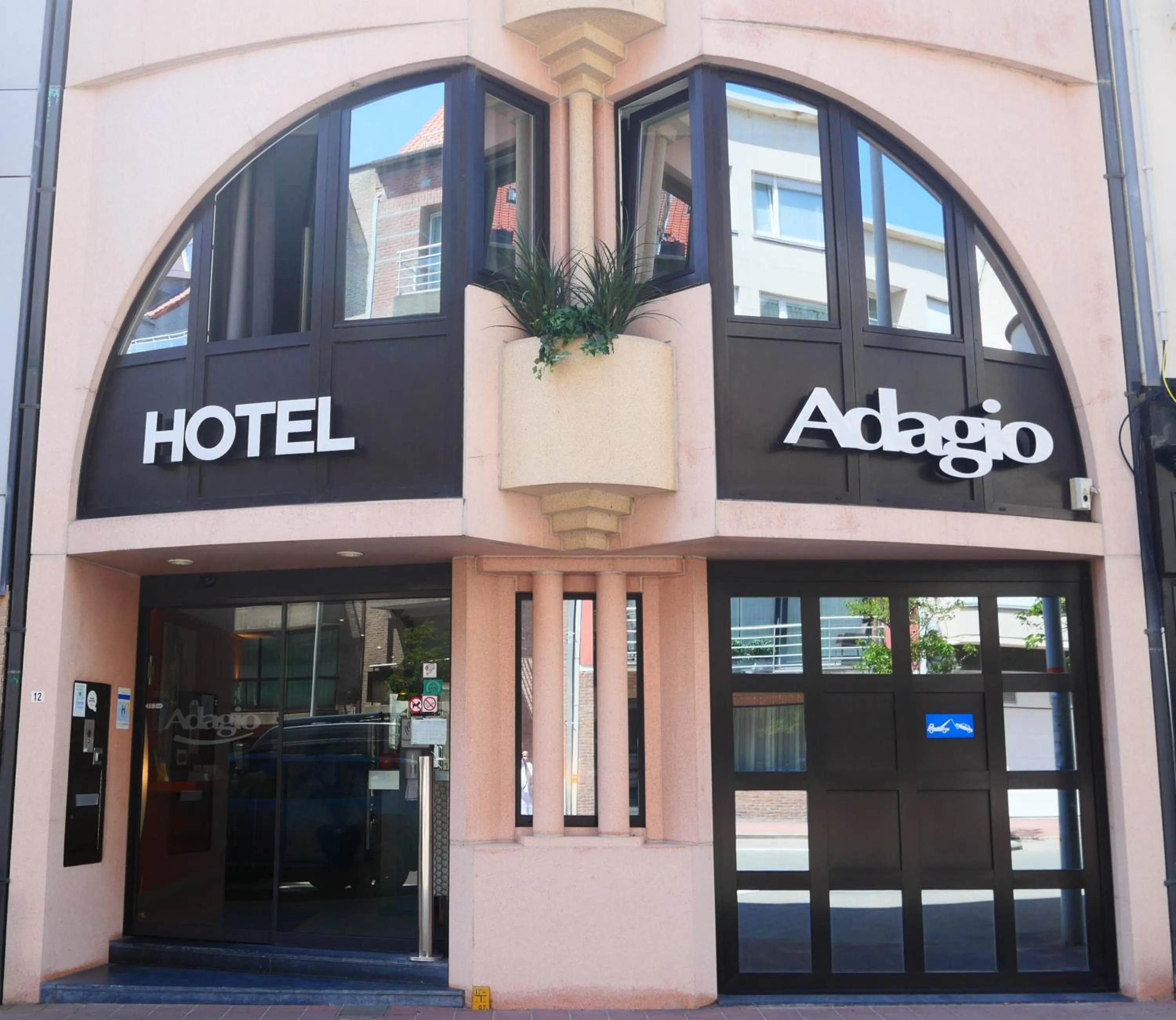 Property building in Hotel Adagio