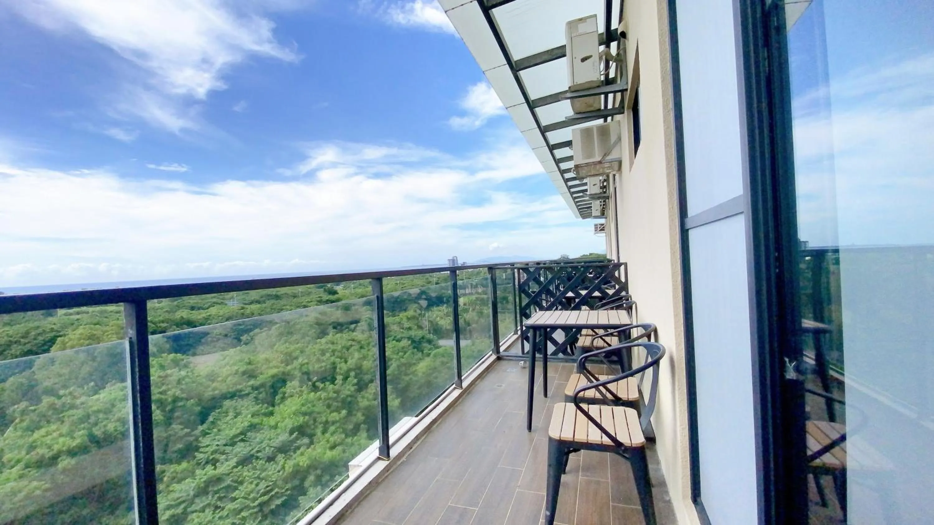 Natural landscape, Balcony/Terrace in Starry Inns