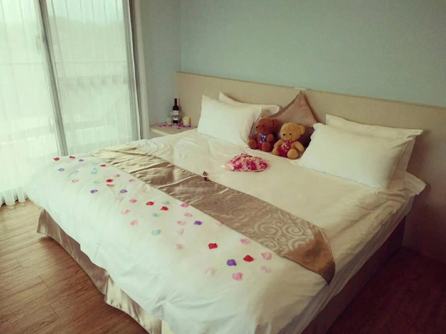 Balcony/Terrace, Bed in Starry Inns