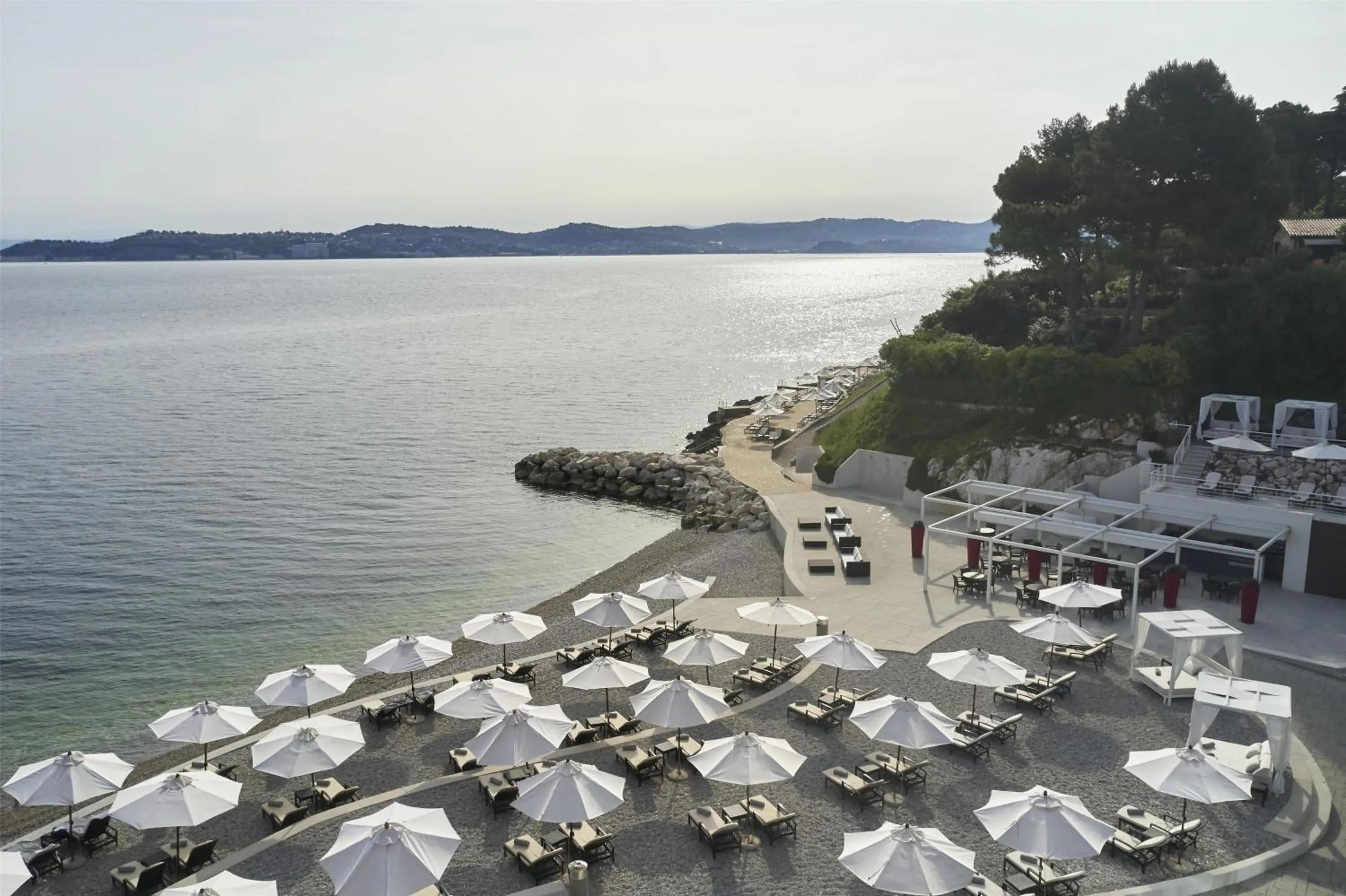 Beach in Kempinski Hotel Adriatic Istria Croatia