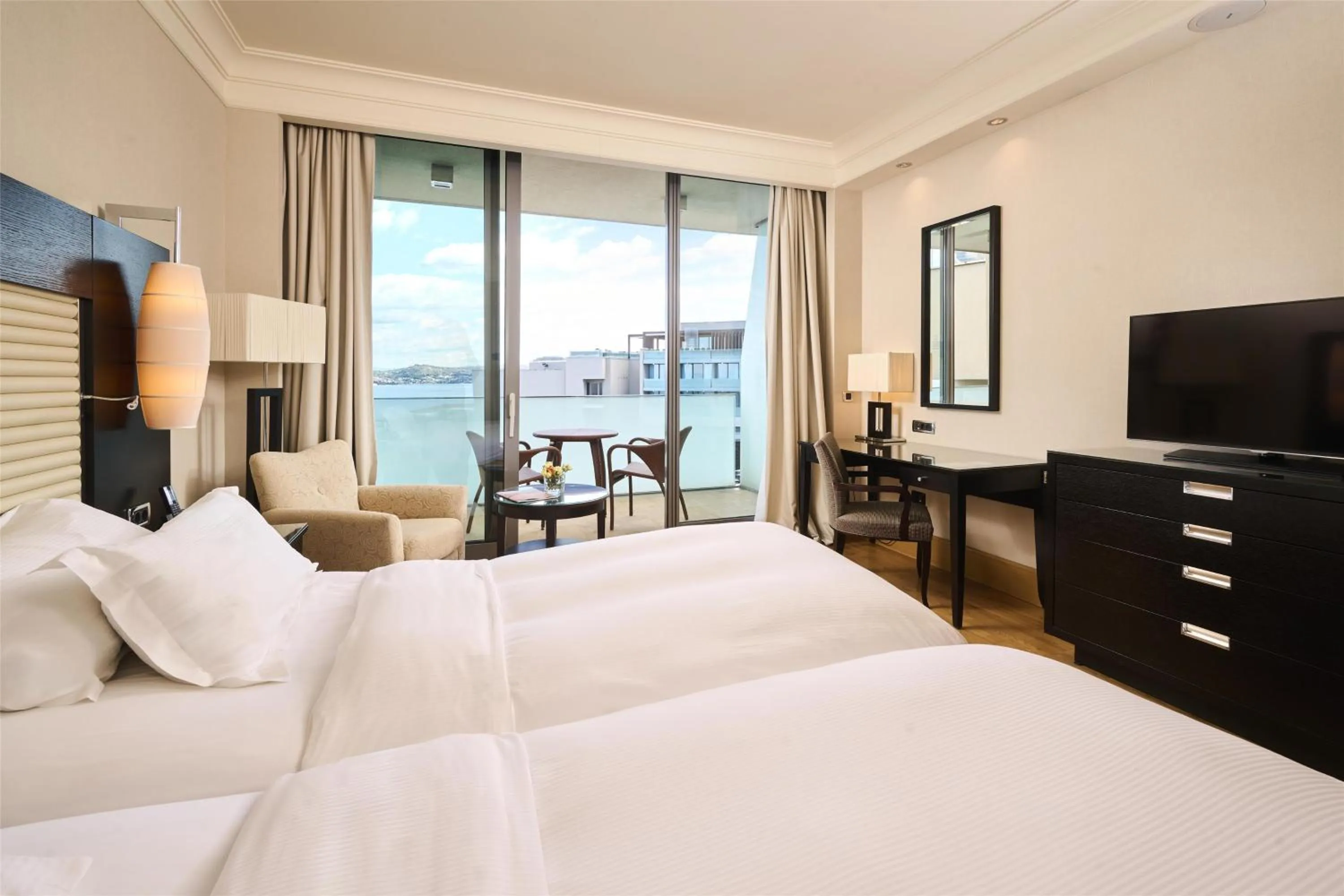 Bedroom, Bed in Kempinski Hotel Adriatic Istria Croatia