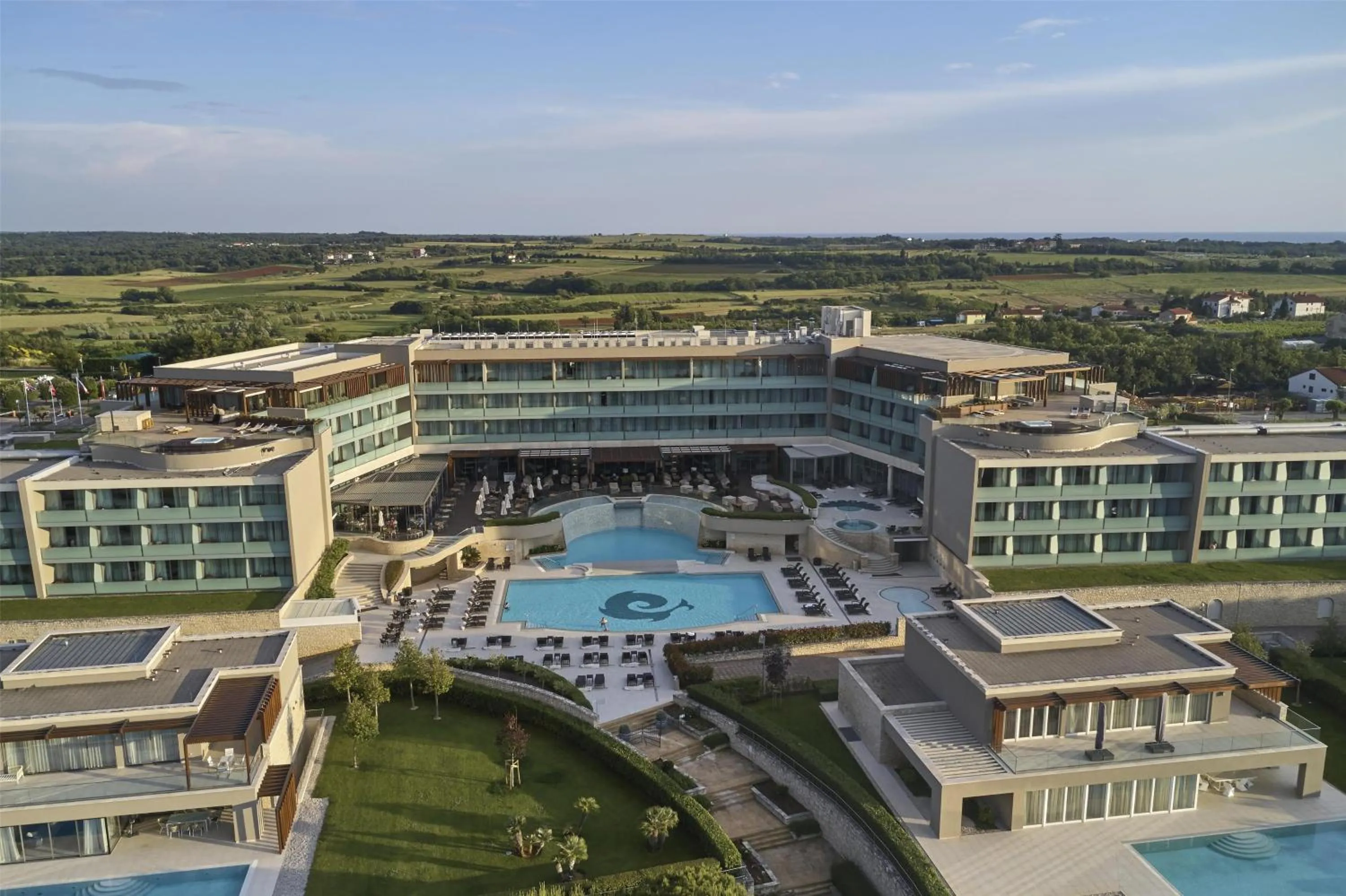 Property building in Kempinski Hotel Adriatic Istria Croatia