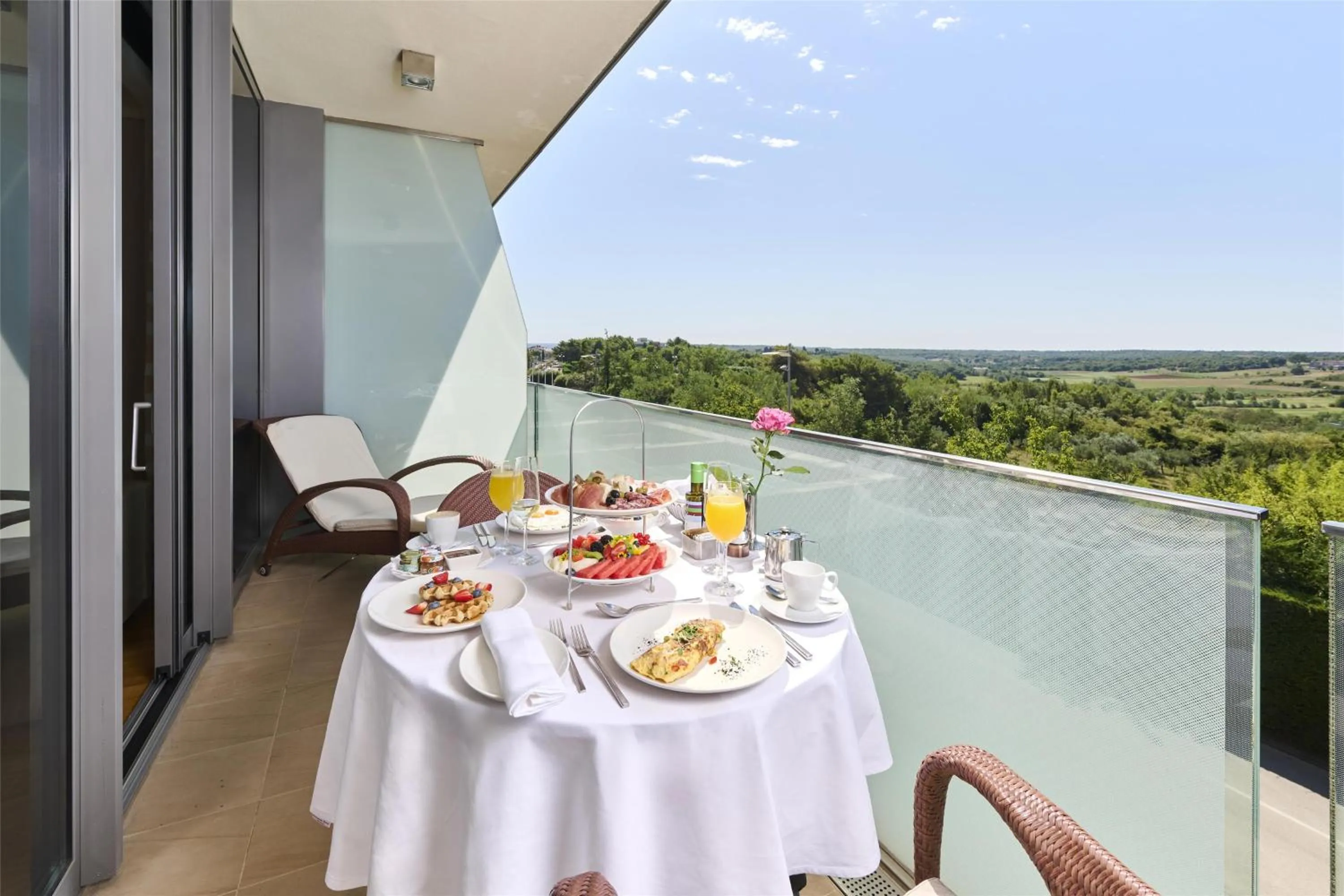 Breakfast in Kempinski Hotel Adriatic Istria Croatia